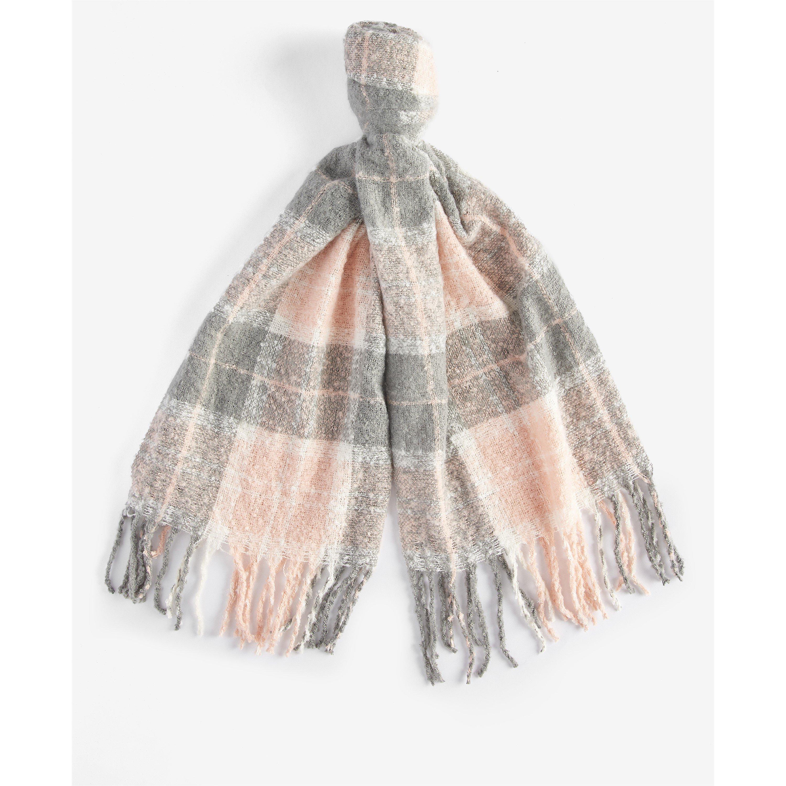 Grey Rose - Barbour - Saltburn Beanie & Tartan Scarf Gift Set - 7