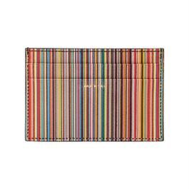 Paul Smith Stripe Leather Cardholder