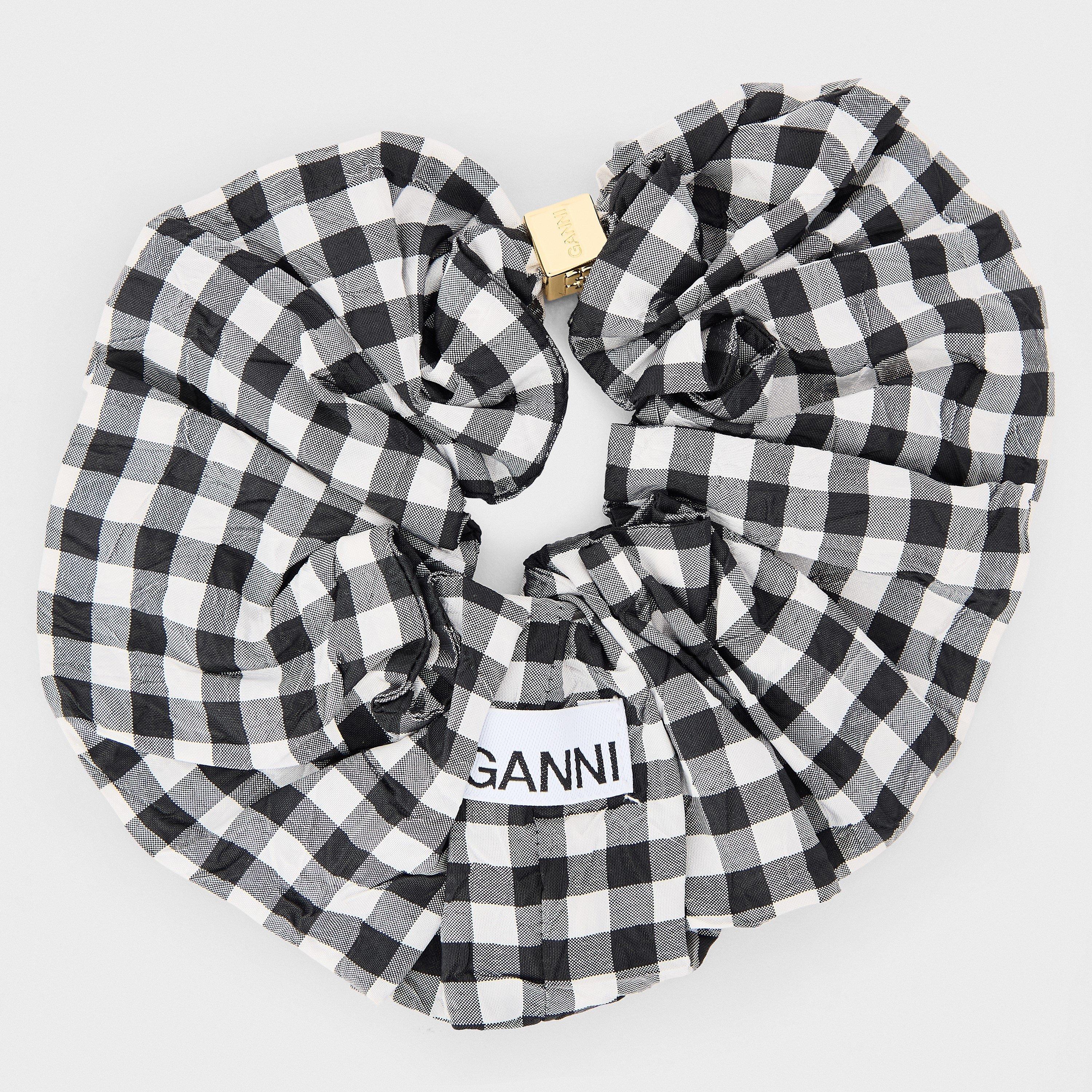 Black/Black - Ganni - Ganni Crink T Scrnch Ld61 - 2