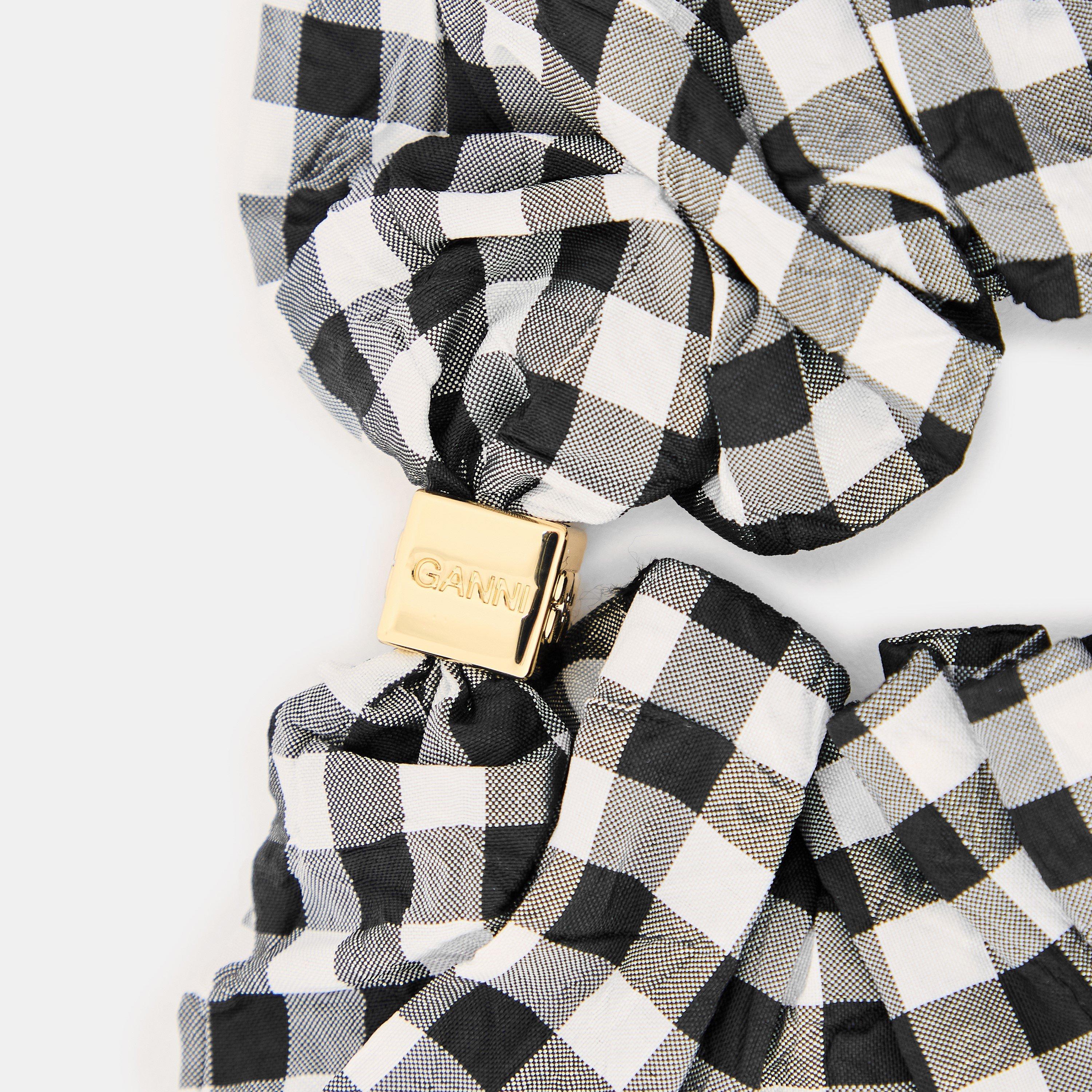 Black/Black - Ganni - Ganni Crink T Scrnch Ld61 - 3