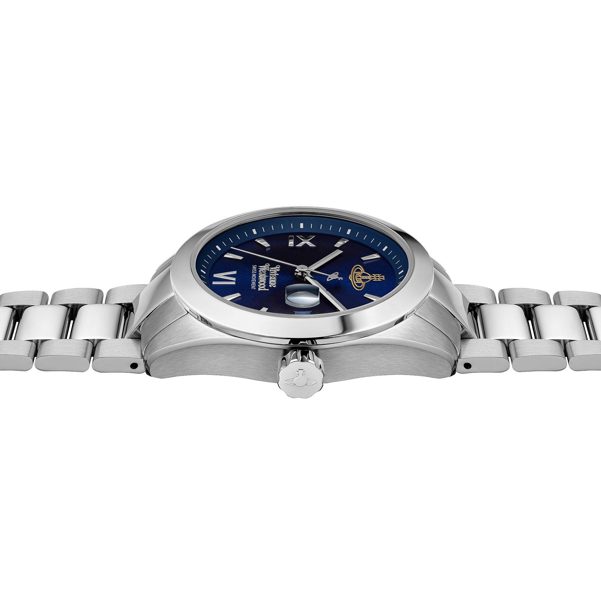 Blue/Silver - Vivienne Westwood - Viv Fenchurch Watch 71 - 4