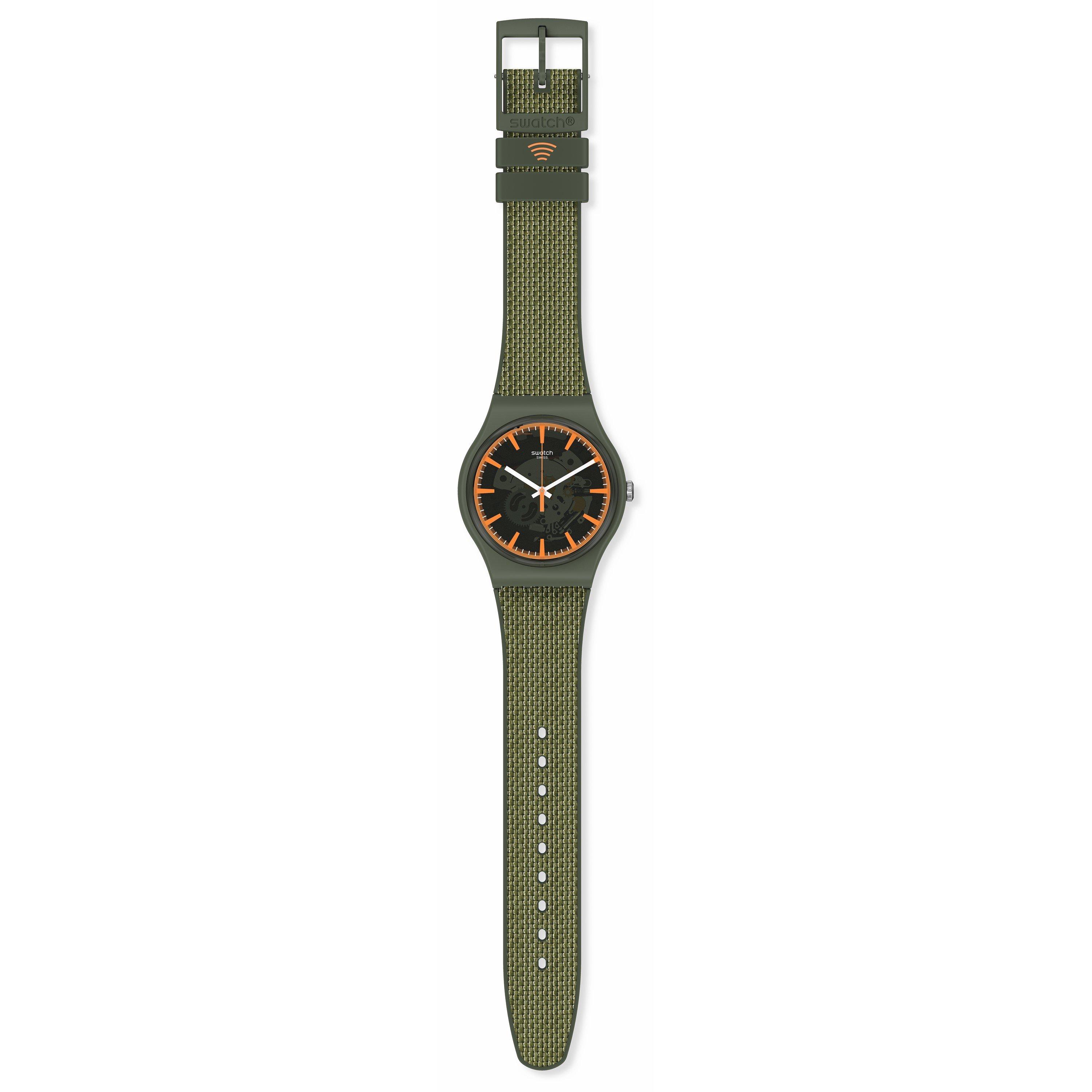 Green - Swatch - Men's Analogue Quartz Watch - 2