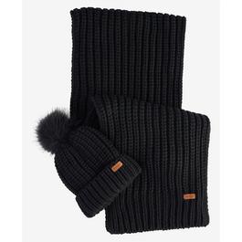 Barbour Saltburn Beanie & Scarf Gift Set