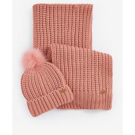 Barbour Saltburn Beanie & Scarf Gift Set