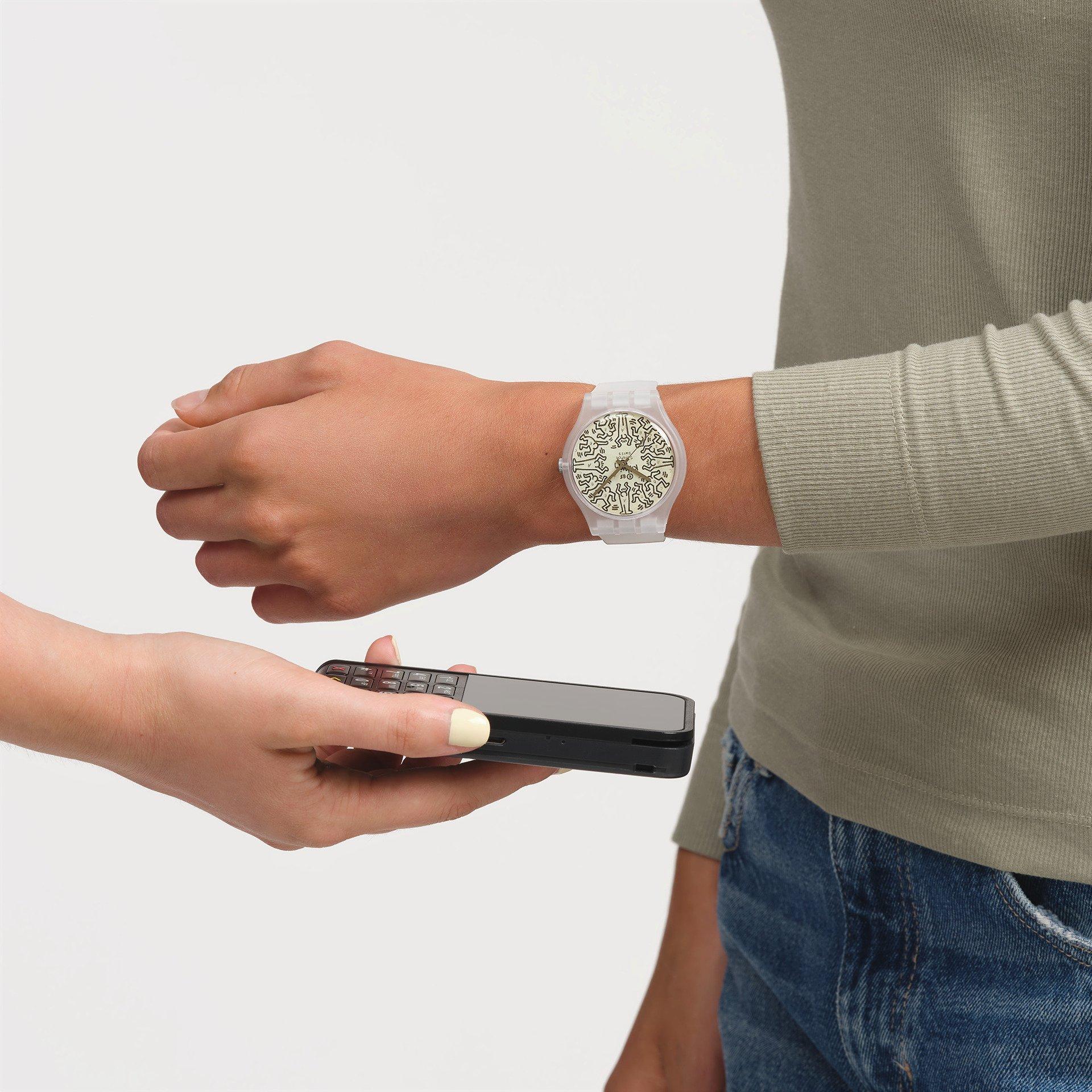 Cream/White - Swatch - Archive Analogue Quartz Watch - 2