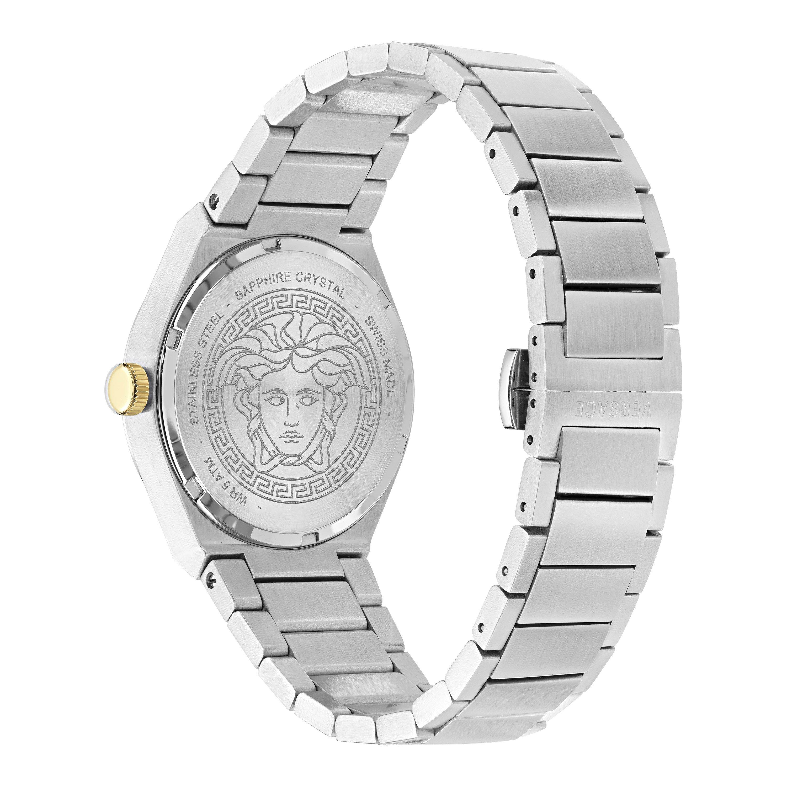 Silver tone - Versace - Versace Auria Gent W Sn71 - 4