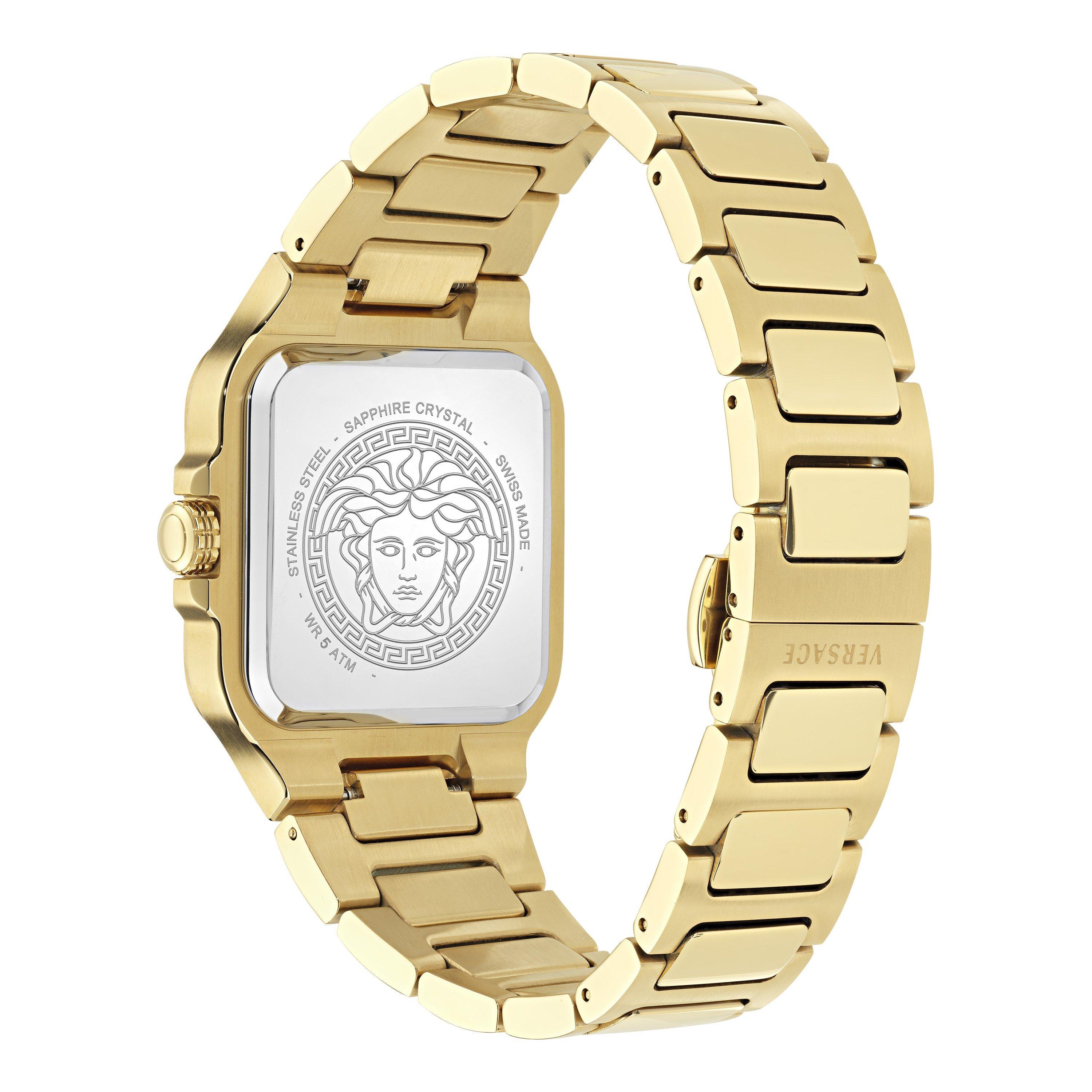 Gold tone - Versace - Versace Greca Edge Wtc 71 - 4