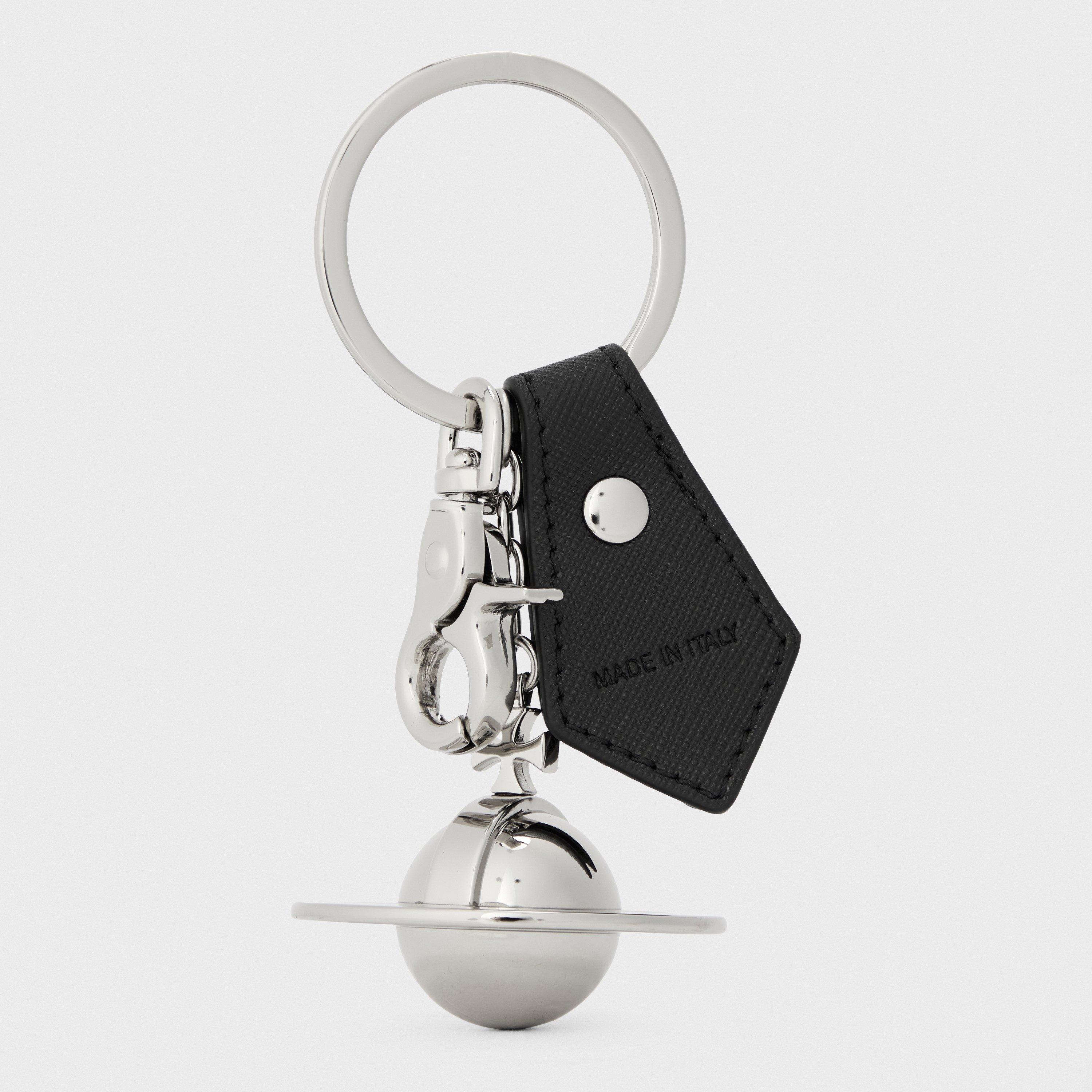 Silver - Vivienne Westwood - Men's Orb Keyring - 2