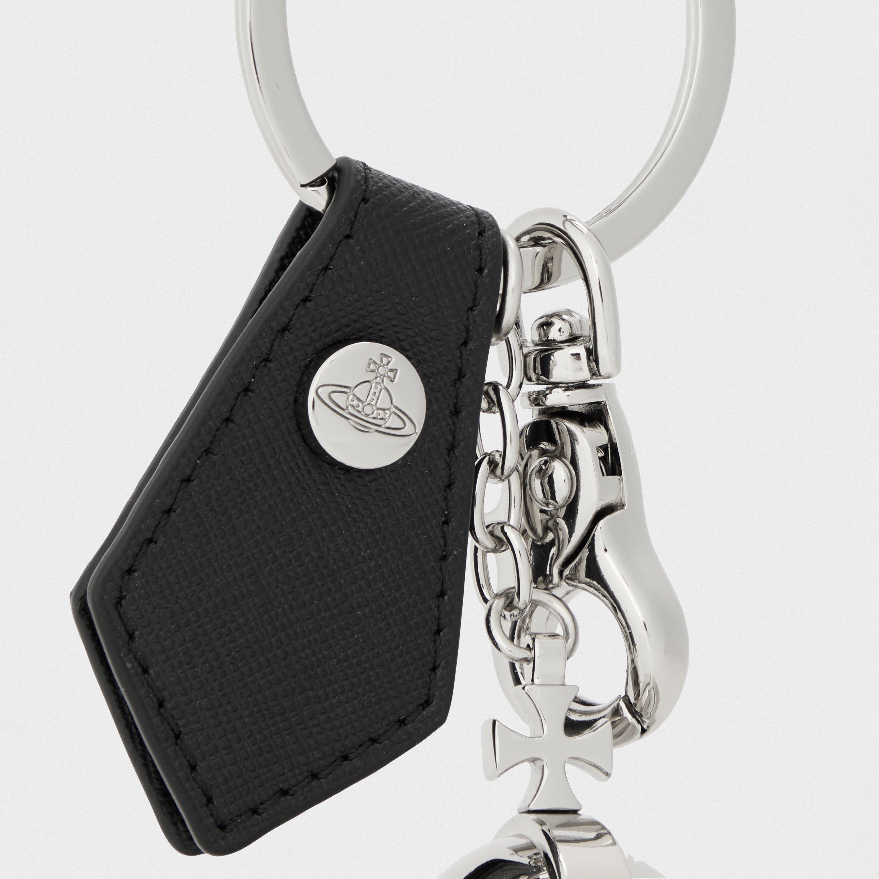 Silver - Vivienne Westwood - Men's Orb Keyring - 3