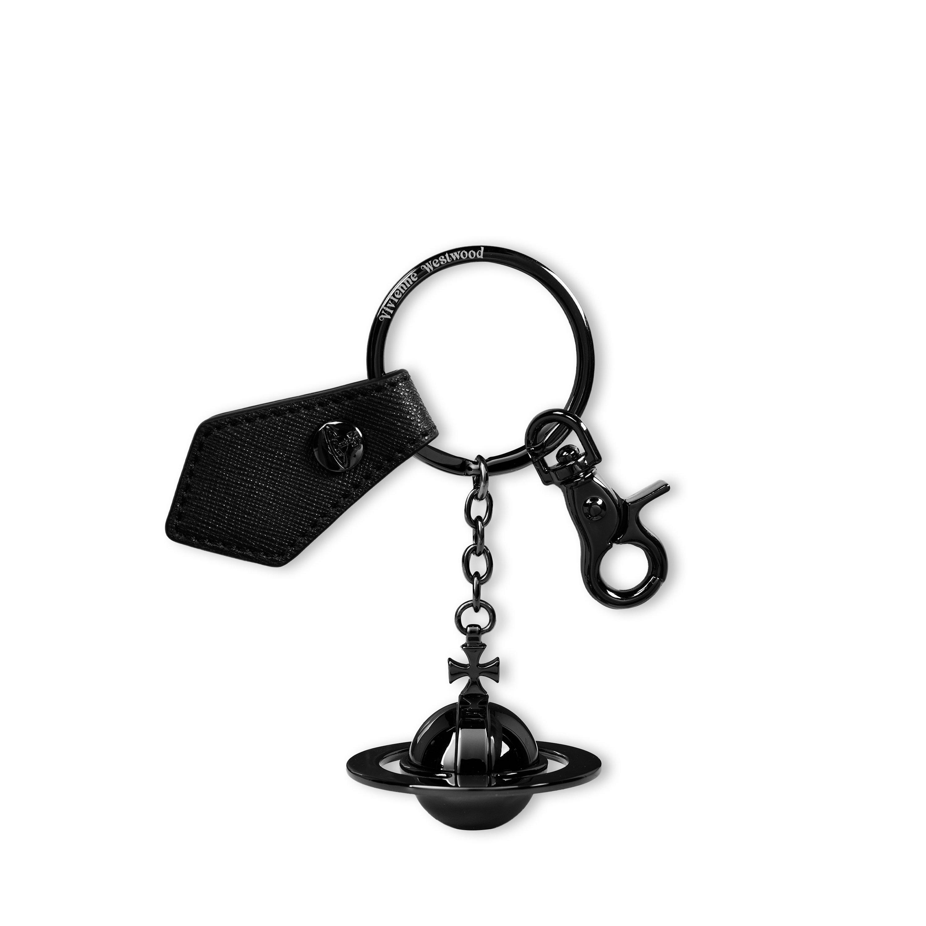 Black - Vivienne Westwood - Men's Orb Keyring - 1