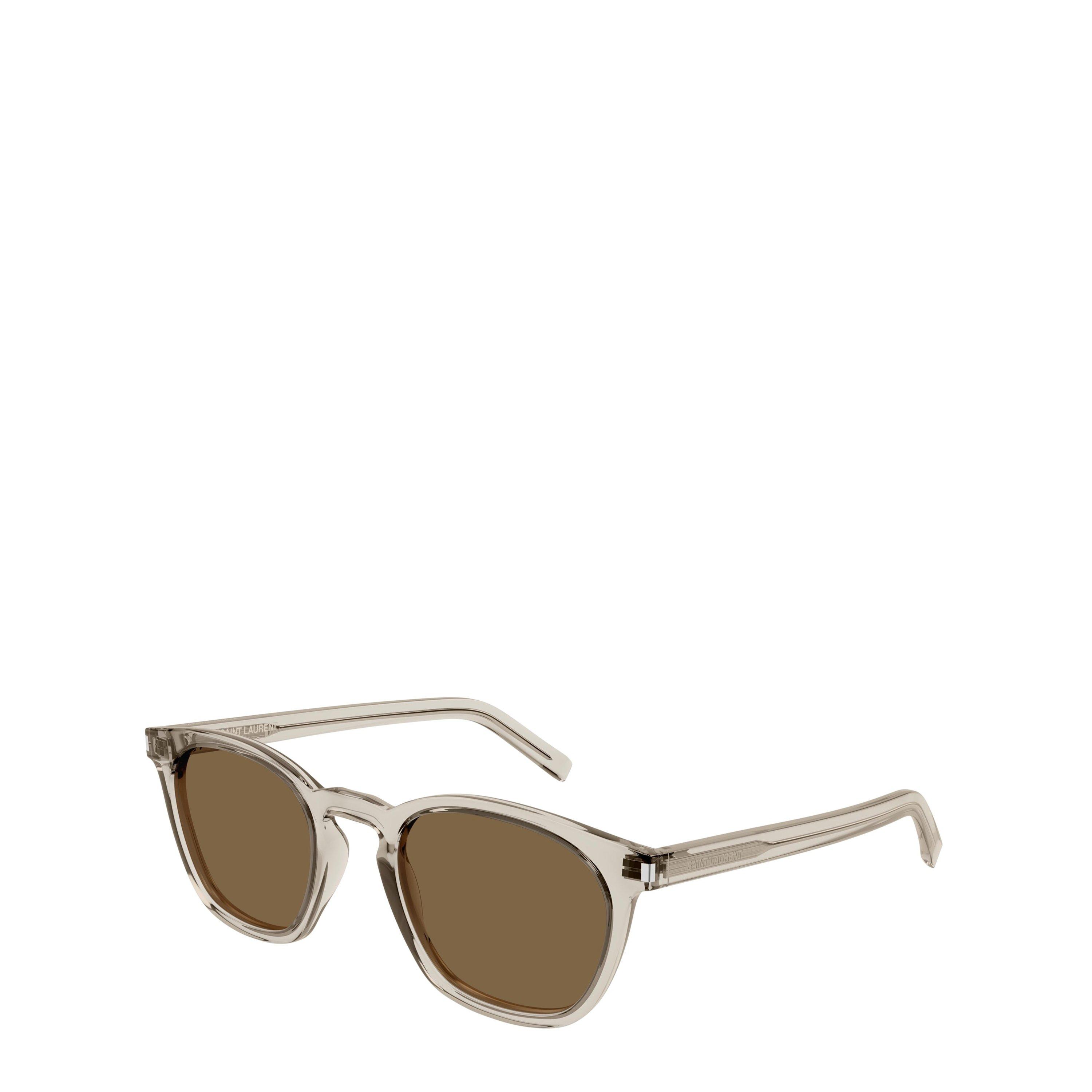 Saint Laurent Wayfarer Sunglasses - Beige/Brown