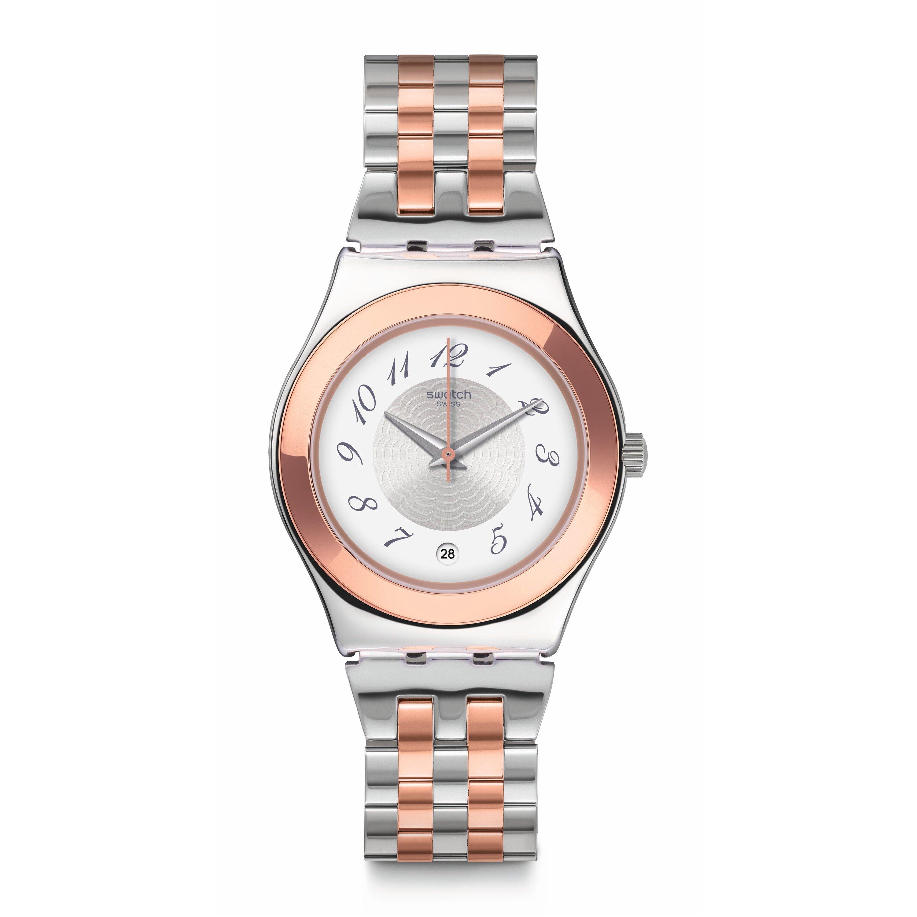 Swatch  Irony Analogue Quartz Watch - Midimix