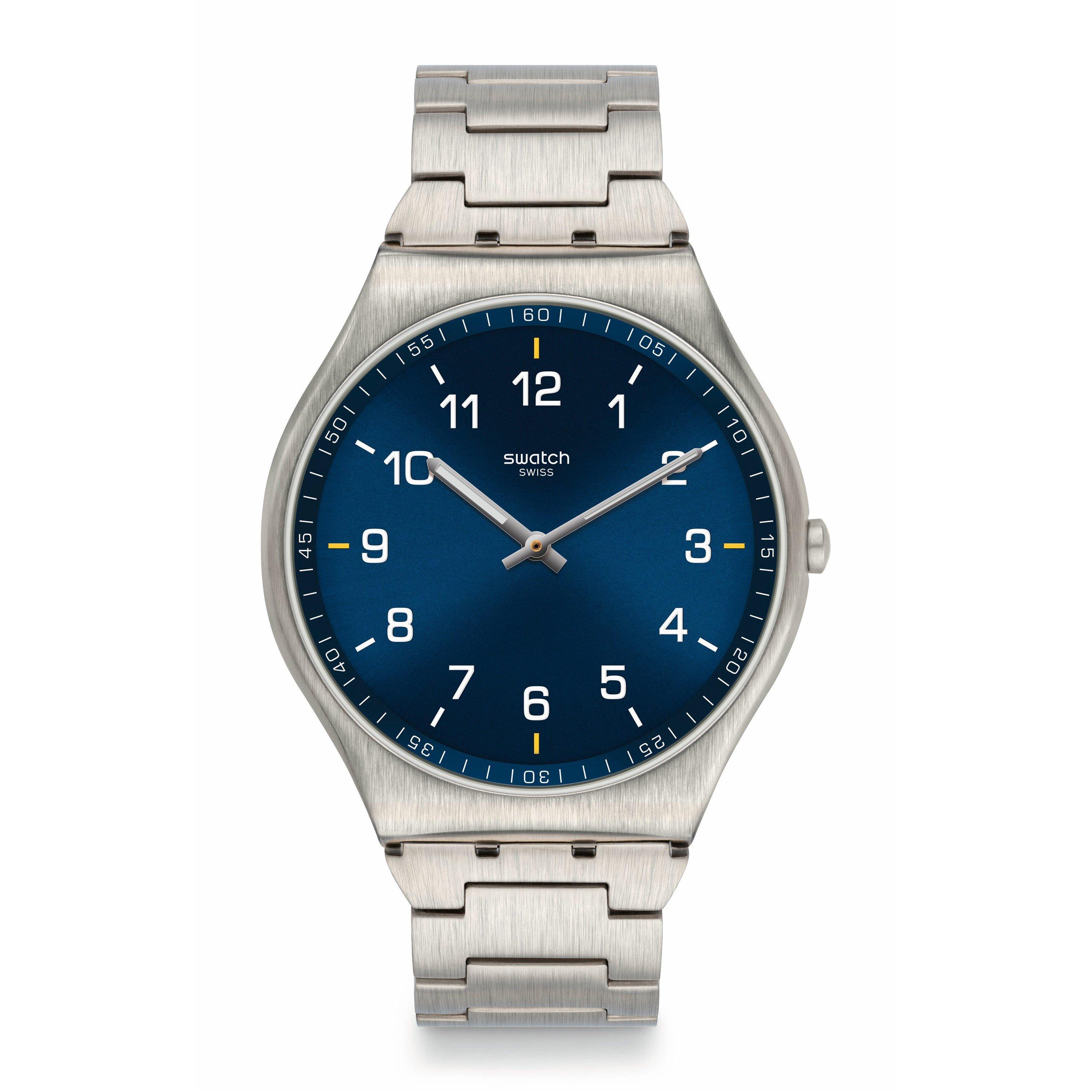 Swatch  Skin Irony Slim Quartz Analogue Watch - Skin Suit
