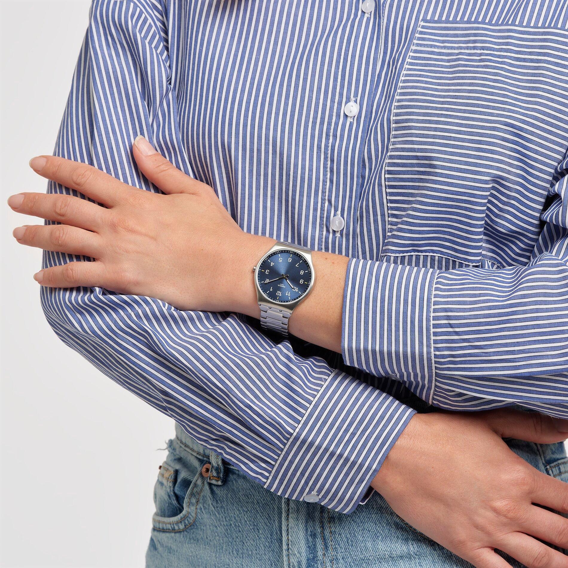 Skin Suit - Swatch - Skin Irony Slim Quartz Analogue Watch - 2
