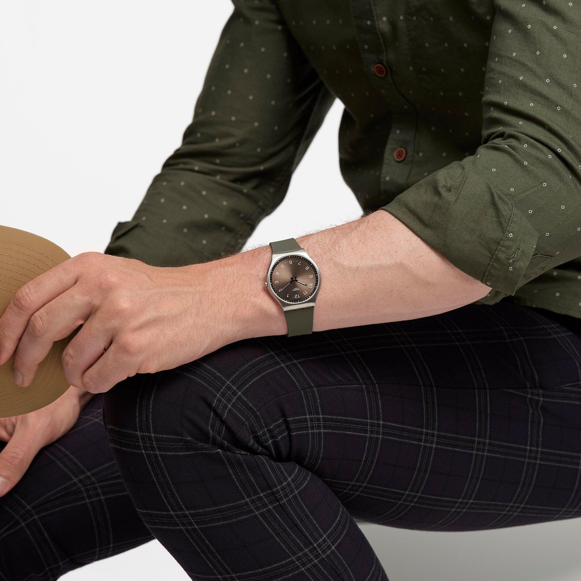 Skinearth - Swatch - Unisex Adults Skin Irony Analogue Quartz Watch - 2