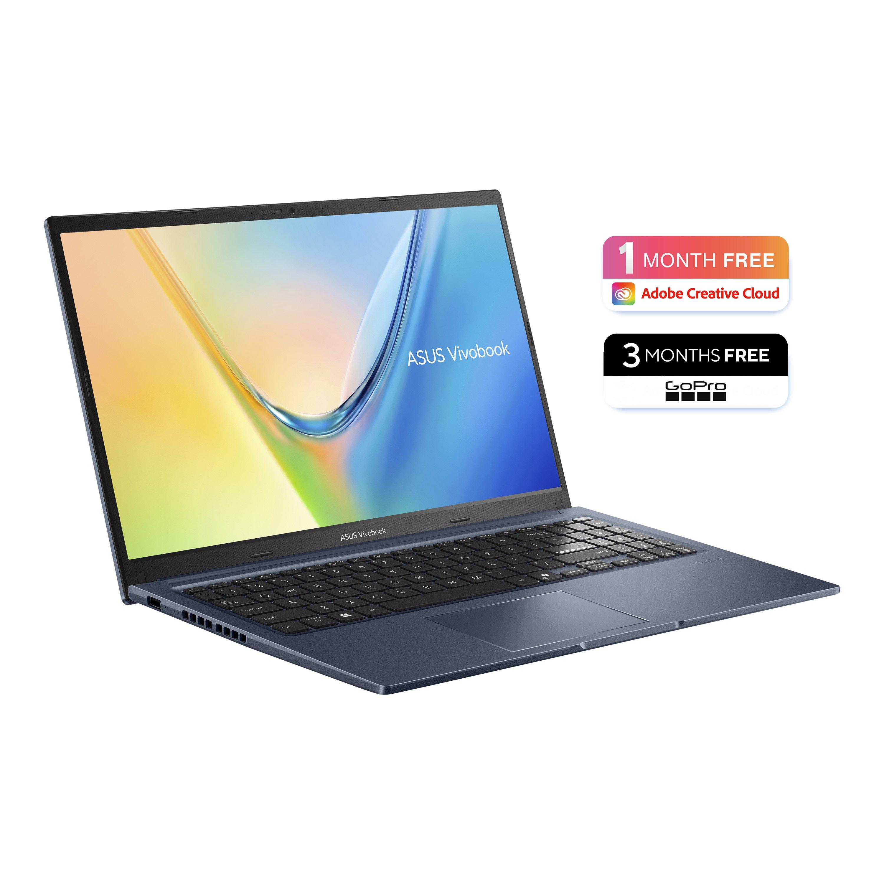Blue - ASUS - ASUS Vivobook 15 15.6 FHD Laptop - Ryzen 7 7840HS 8GB RAM 512GB SSD Windows 11 Home - 2