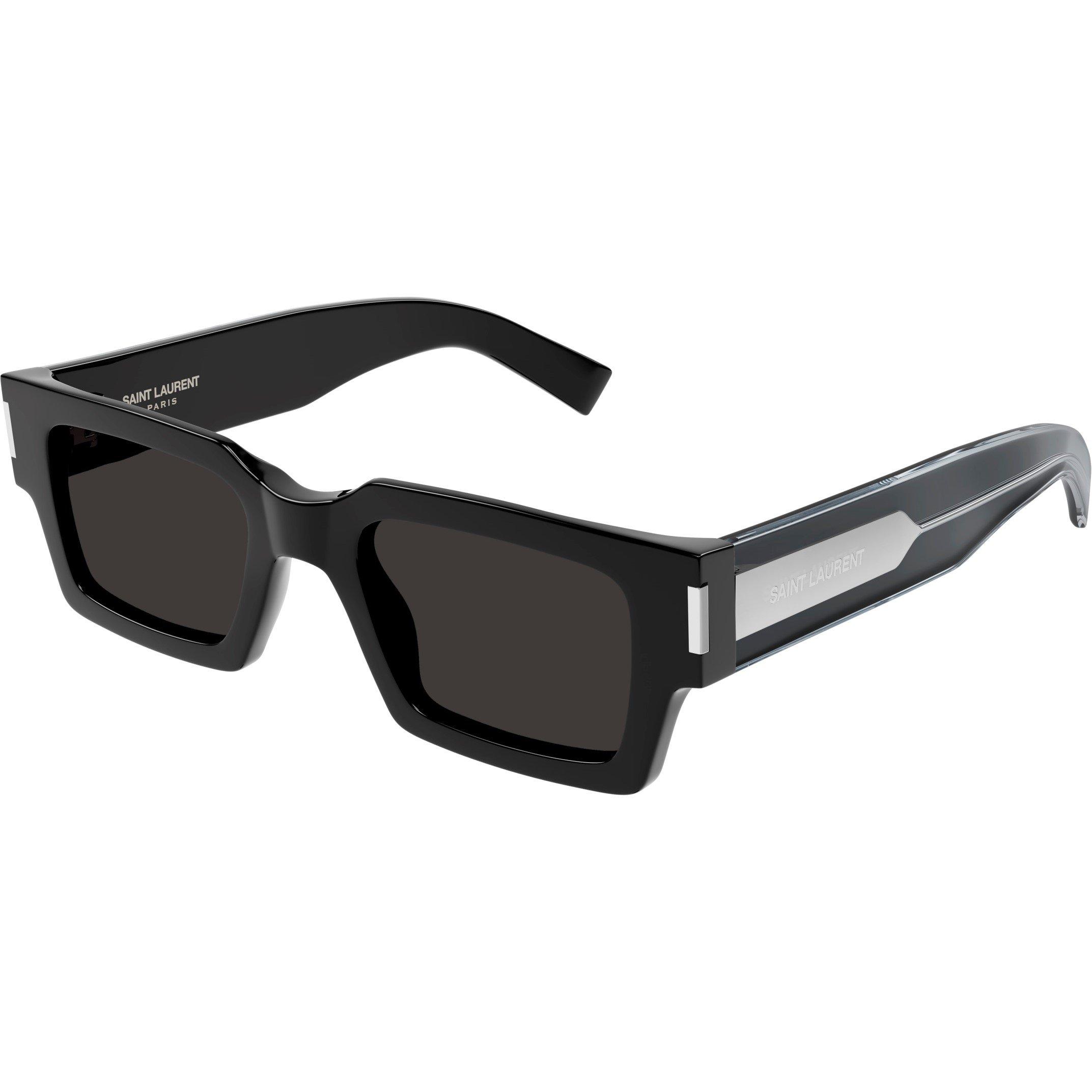Saint Laurent 572 Logo Sunglasses - Black
