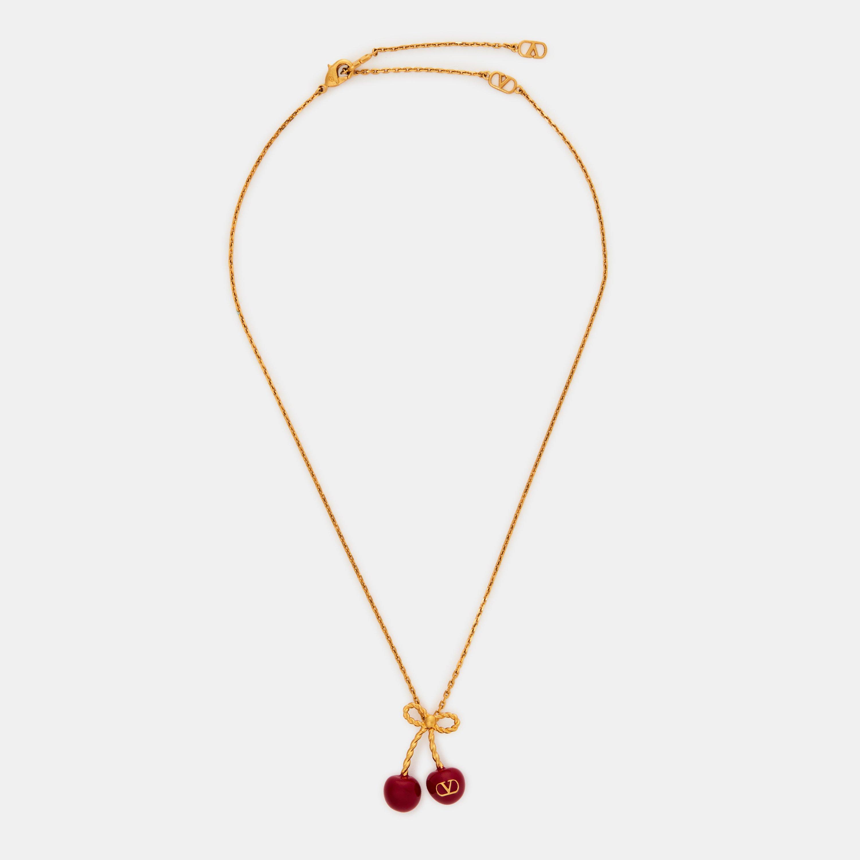 【関税込み】VALENTINO GARAVANI 'COEUR ' NECKLACE Buy Valentino Garavani Blue Coeur Hyperbole Swarovski