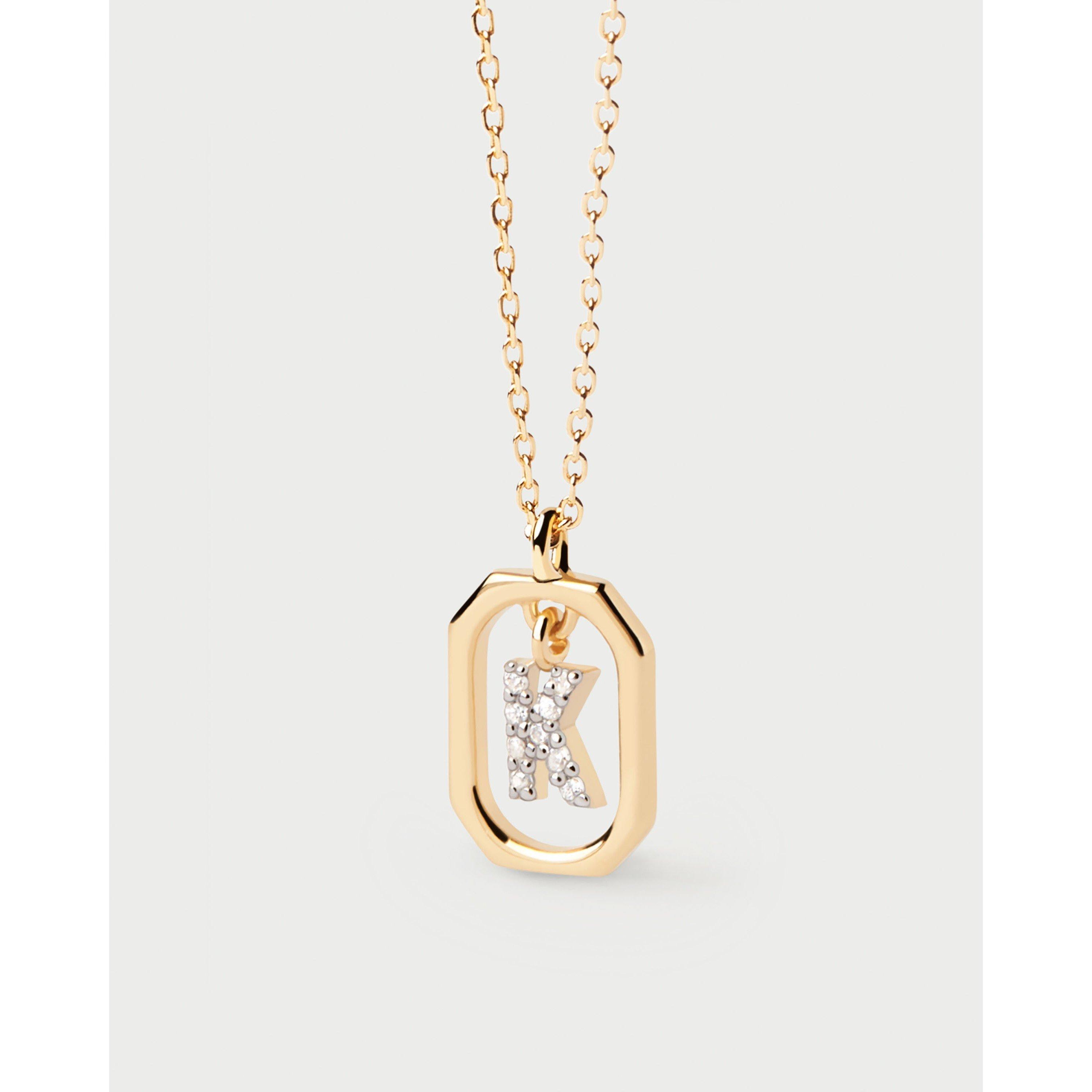 PDPAOLA Initial Letter Necklace