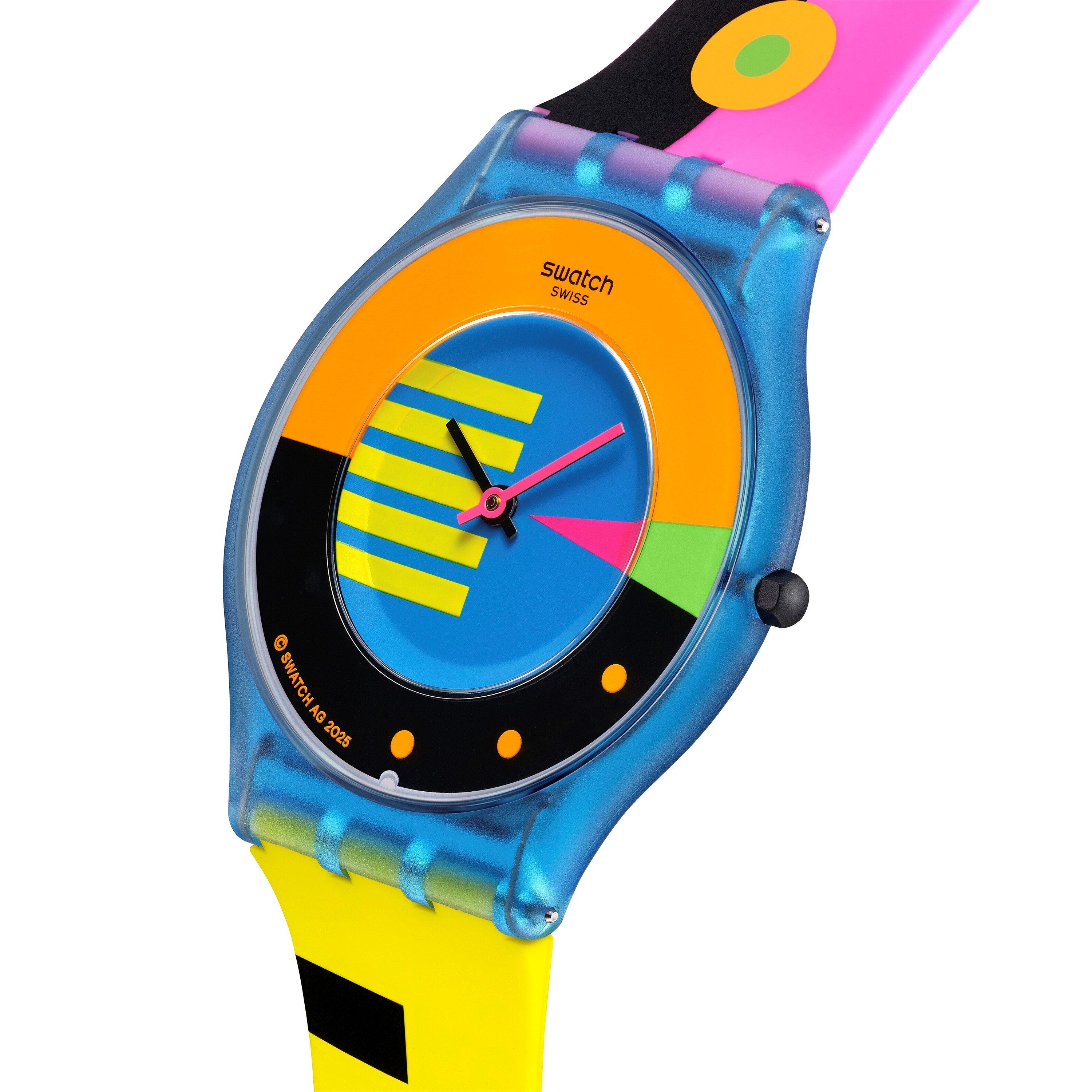 Multi - Swatch - Unisex Adults Flumotions 62 Analogue Quartz Watch - 3