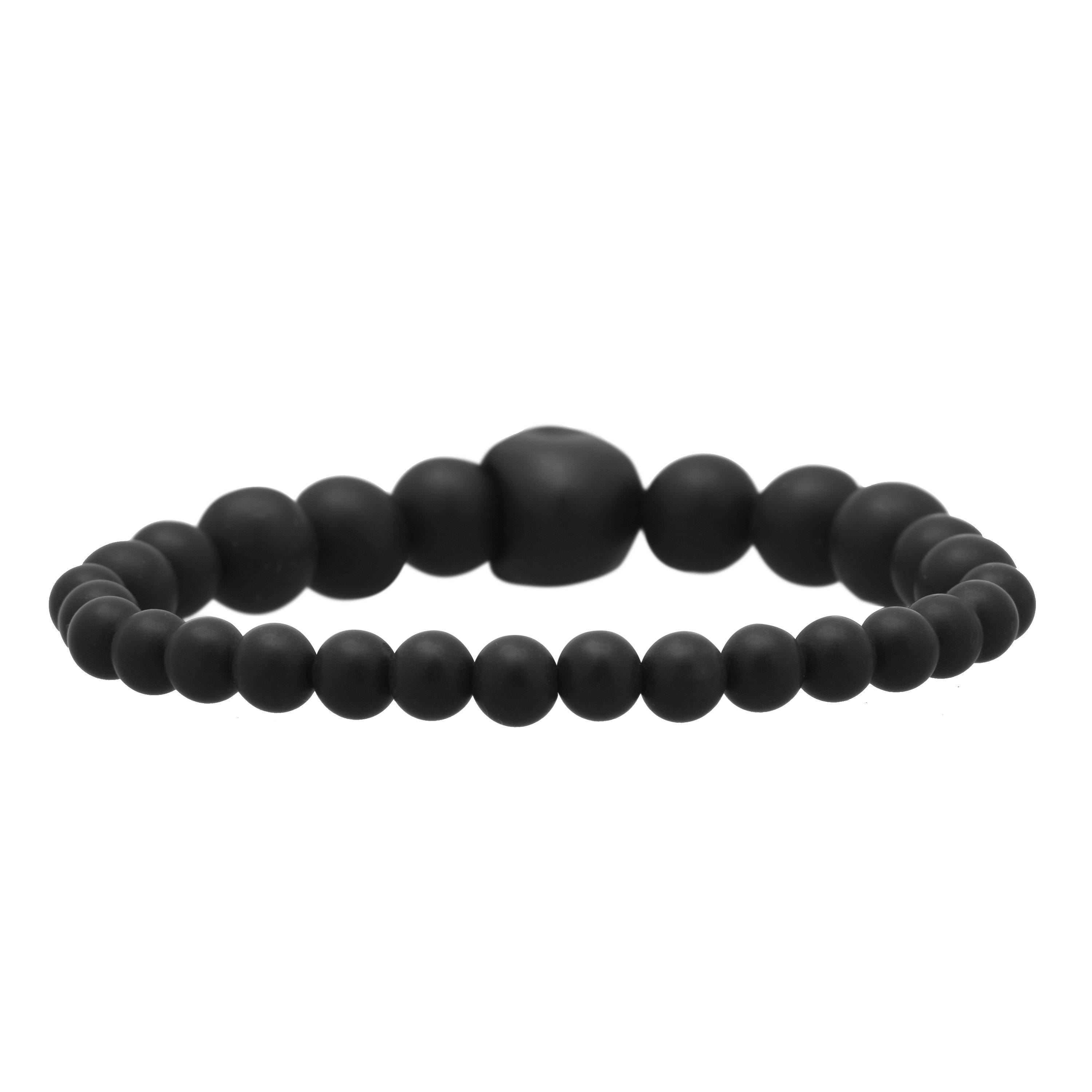 Black - Alexander McQueen - Skull Beaded Bracelet - 2