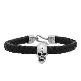 Alexander McQueen Skull Leather Bracelet