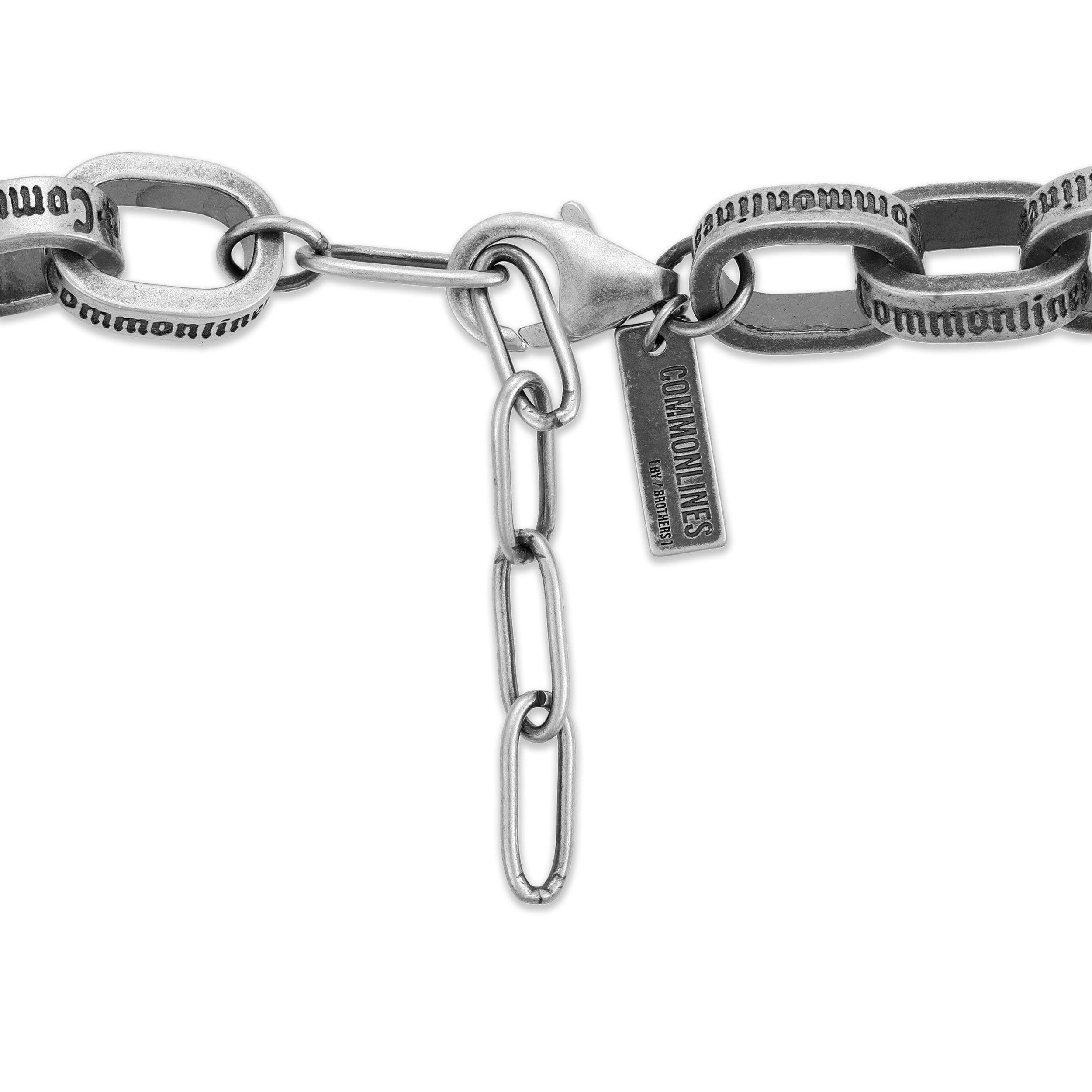 Gunmetal - Common Lines - Outlaw Link Bracelet - 2