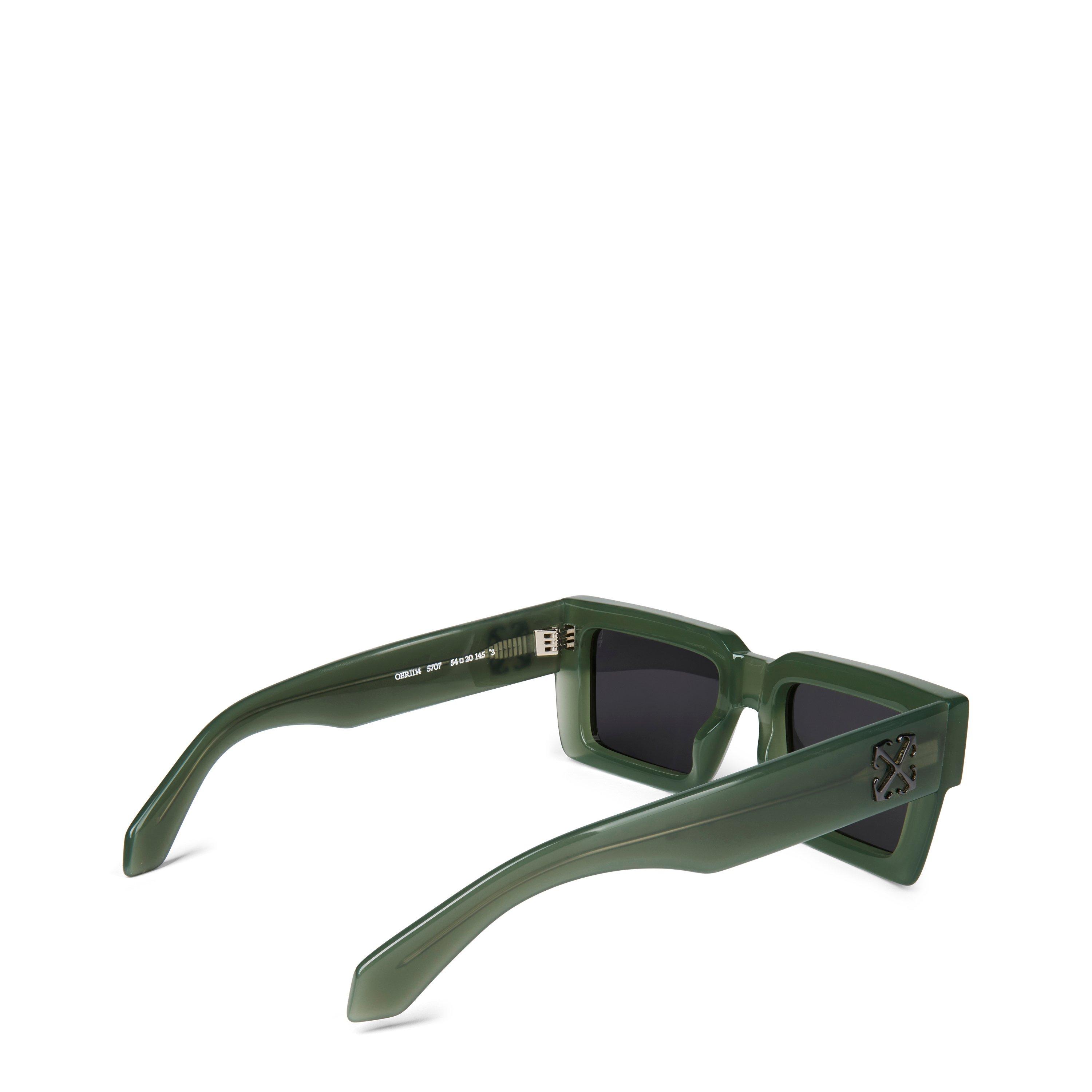 5707 Sage - Off White - Moberly Square Sunglasses, Square Design - 2