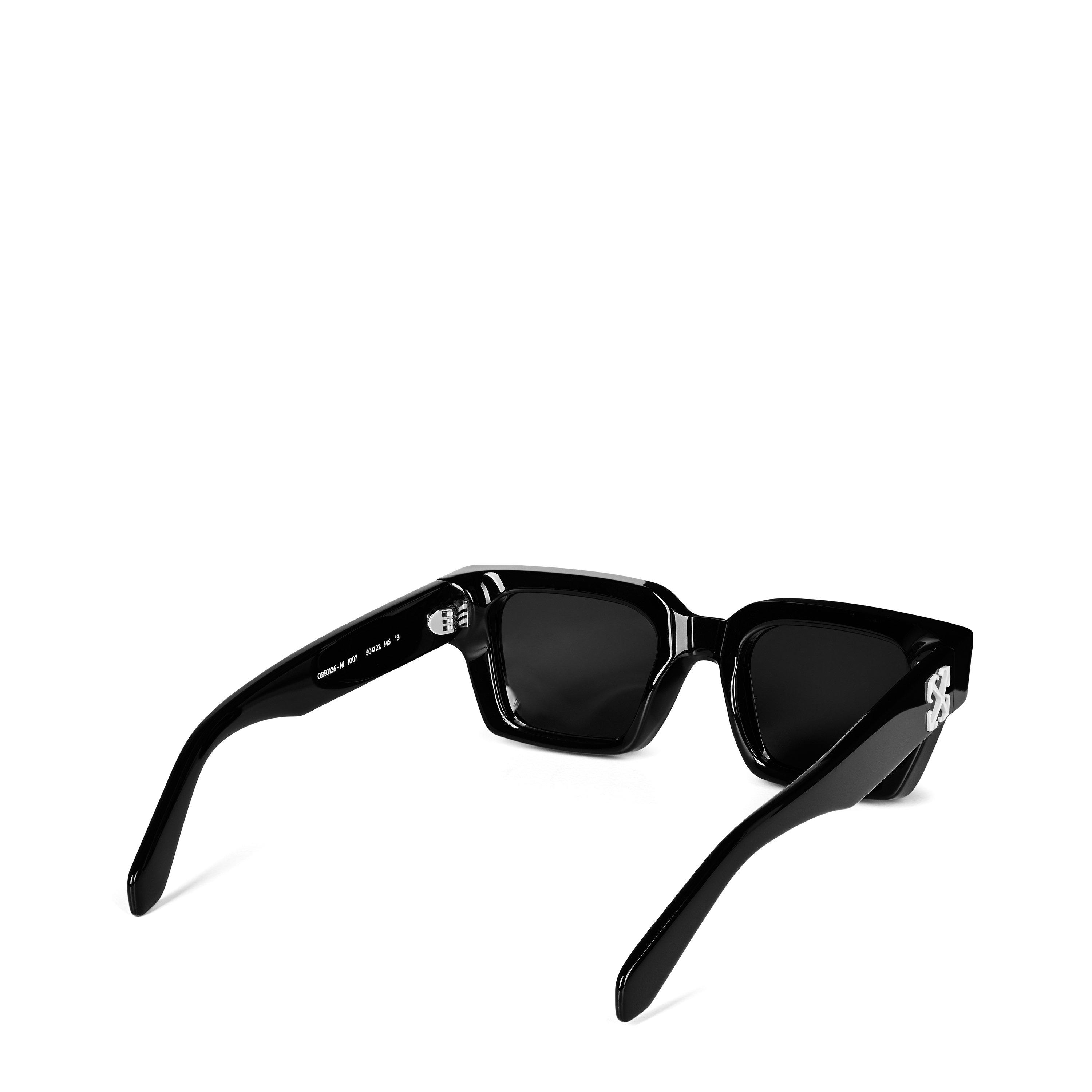 1007  Black - Off White - Unisex Arrows Distinctive Street Style Sunglasses - 2