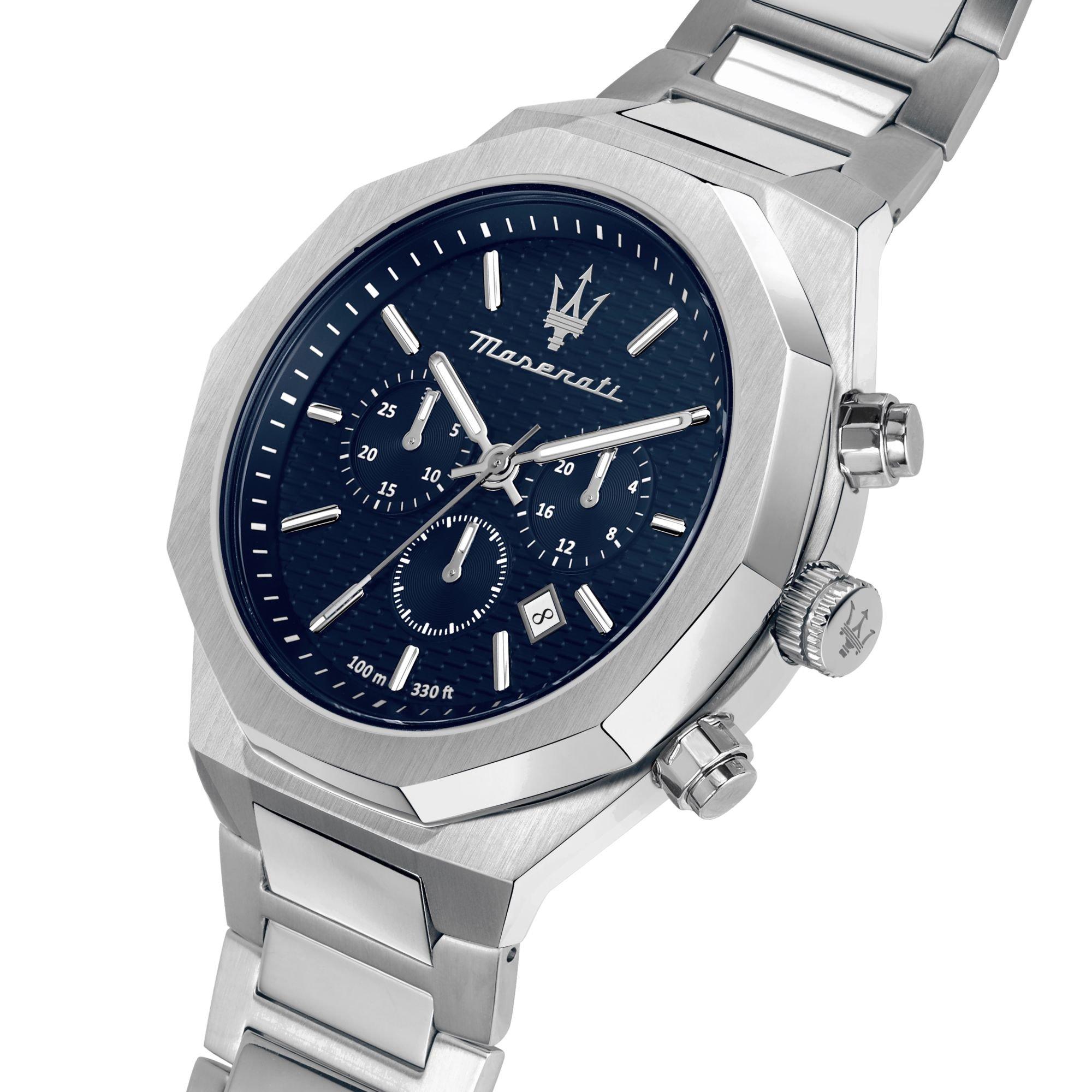 Blau/Silber - Maserati - Stile Watch - 4