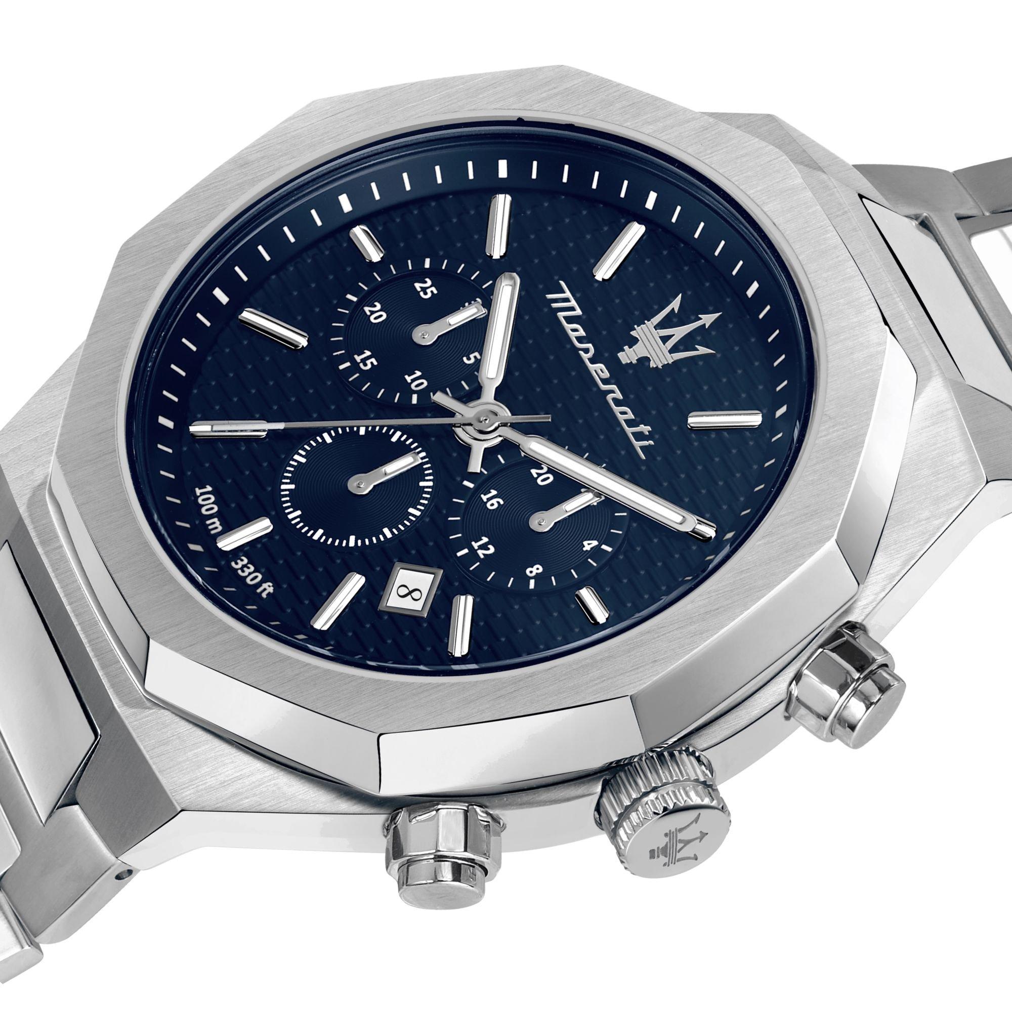 Blau/Silber - Maserati - Stile Watch - 5