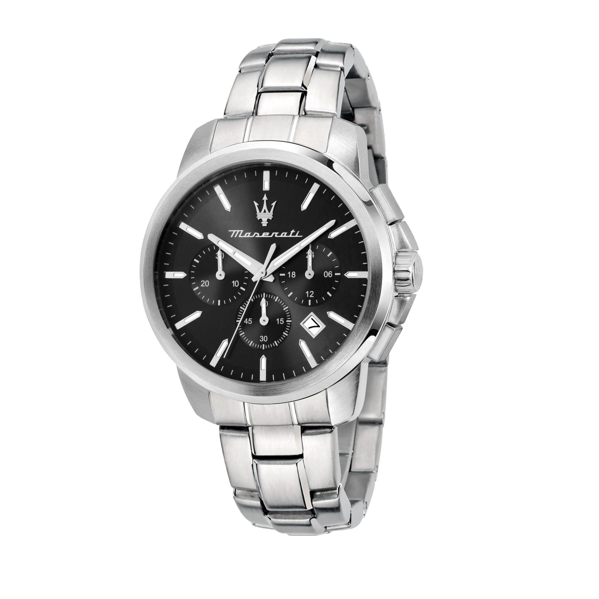 Black/Silver - Maserati - Successo Watch - 1