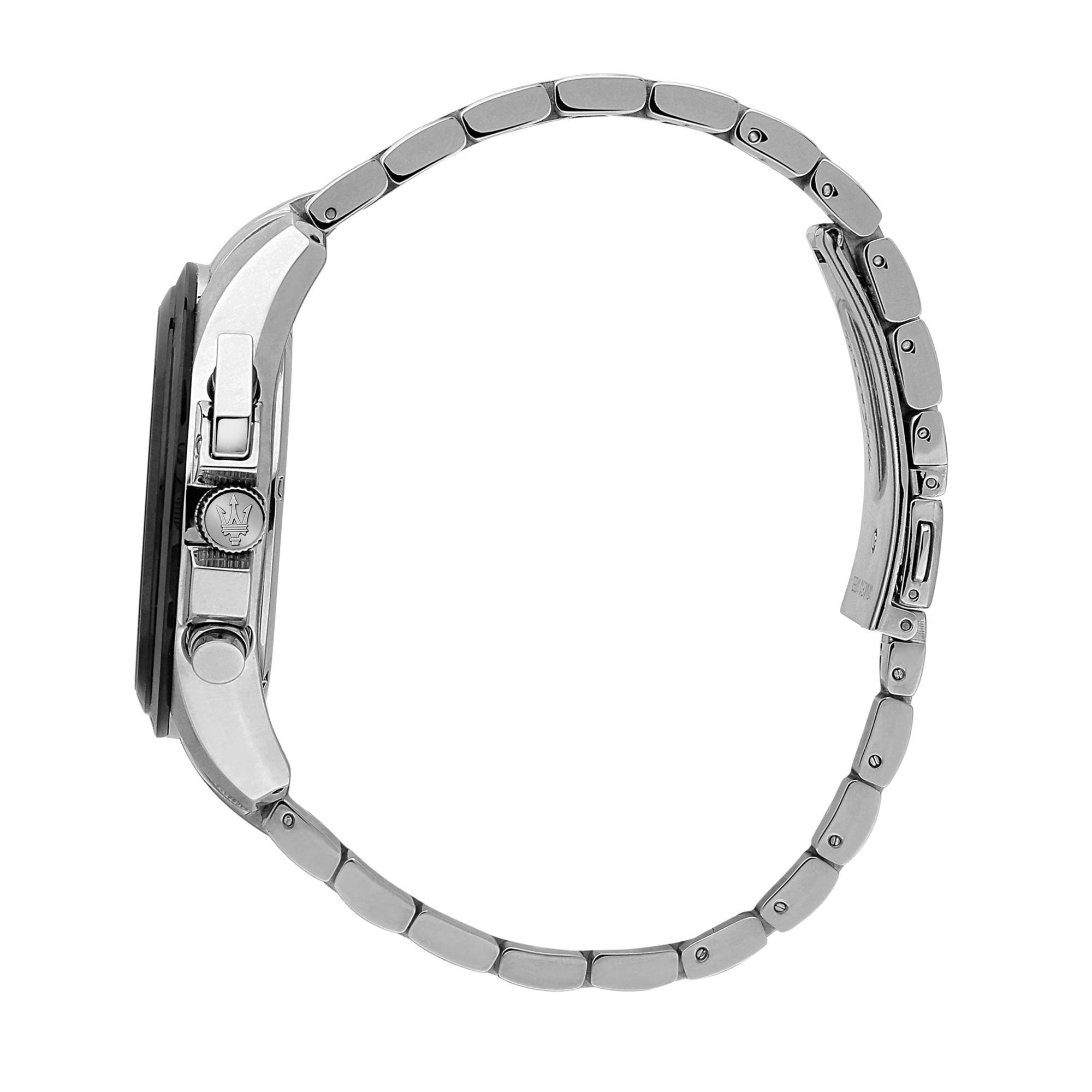 Black/Silver - Maserati - Traguardo Watch - 2
