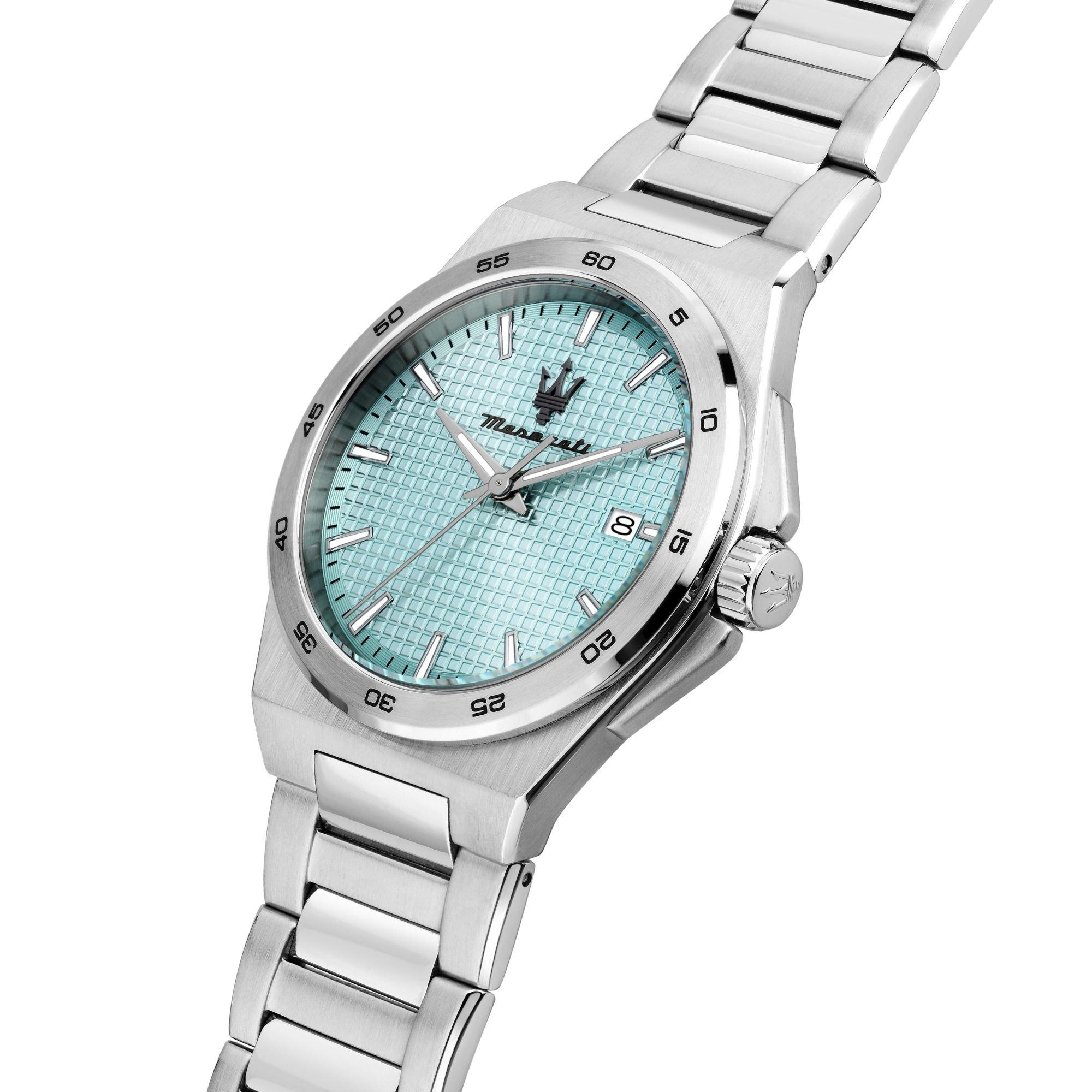 Blue/Silver - Maserati - Velocit Watch - 4