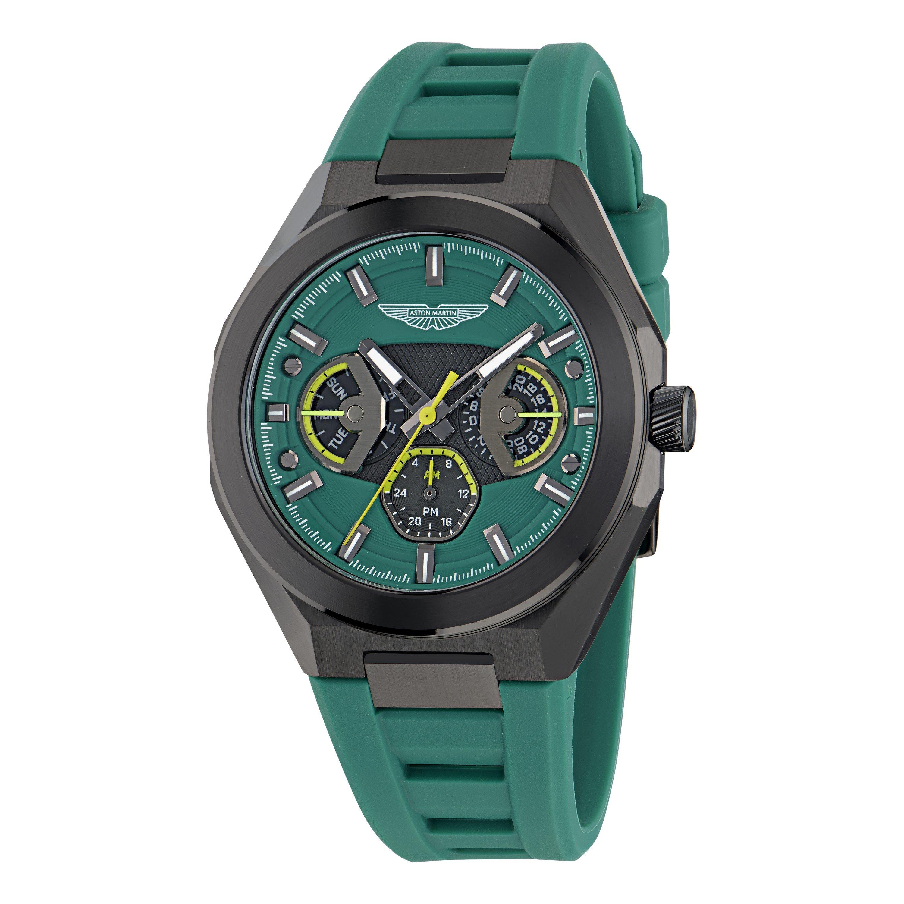 Green/Black - Aston Martin - Men's AMR Am Multi Analogue Quartz Watch - 5