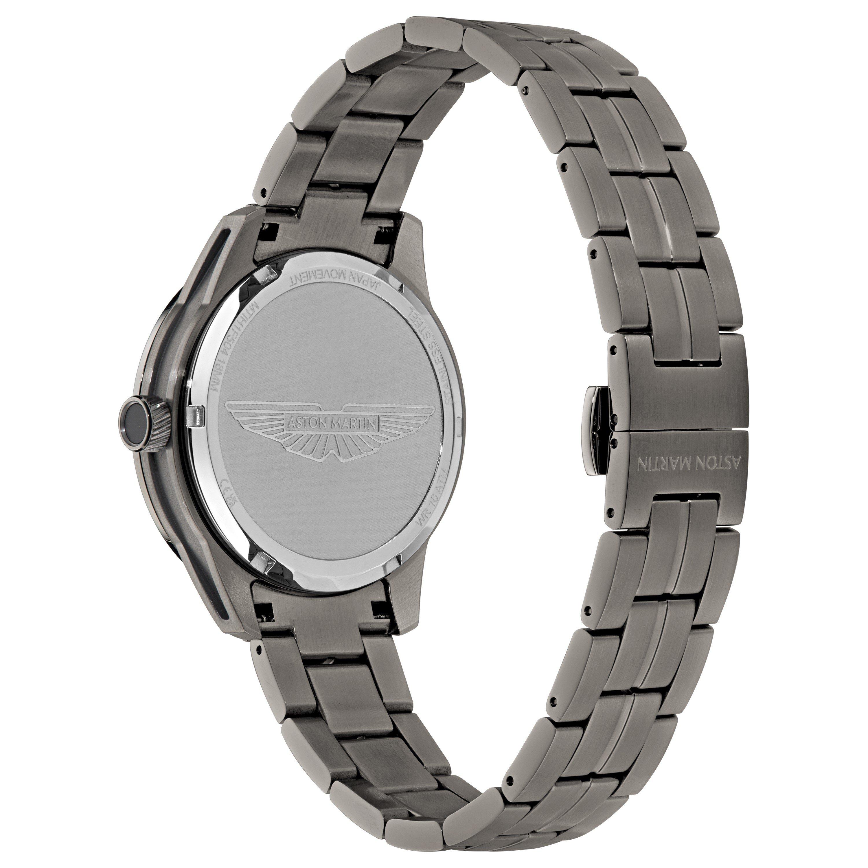 Blue/Grey - Aston Martin - Men's Amr Quartz Analogue Quartz Watch - 4