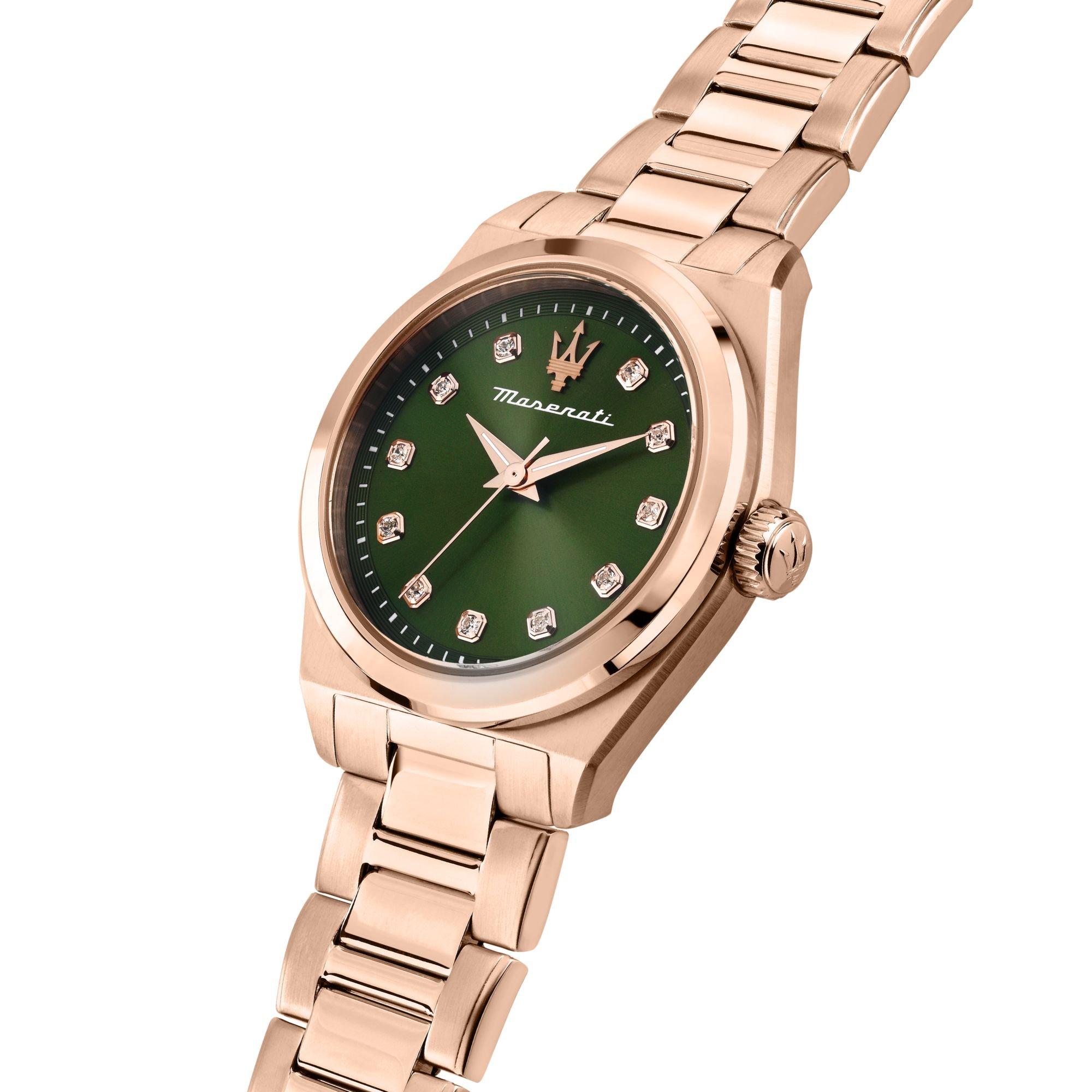 Green/Gold - Maserati - Velocita Watch - 4