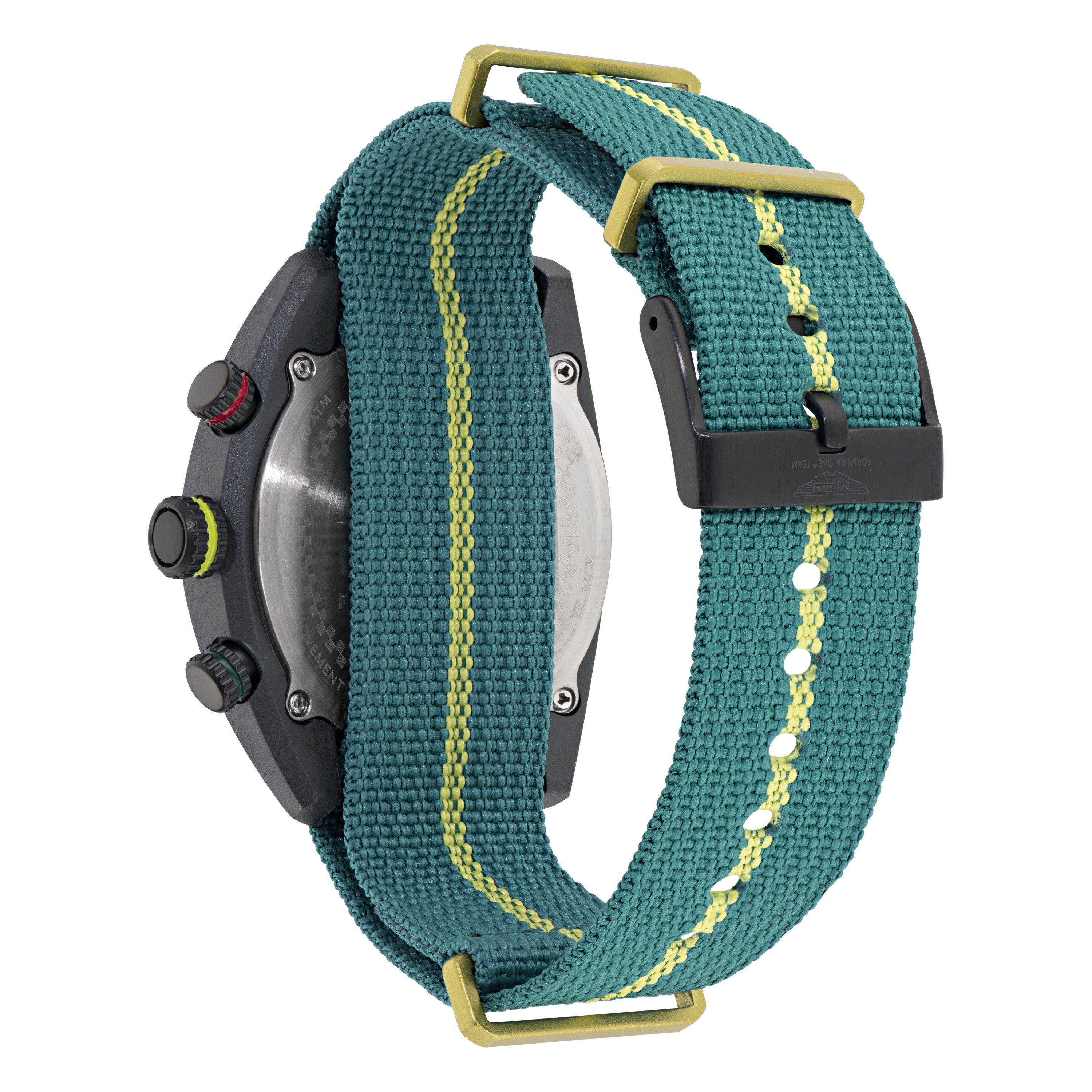 Green/Black - Aston Martin - Men's Quartz Analogue Quartz Watch - 4