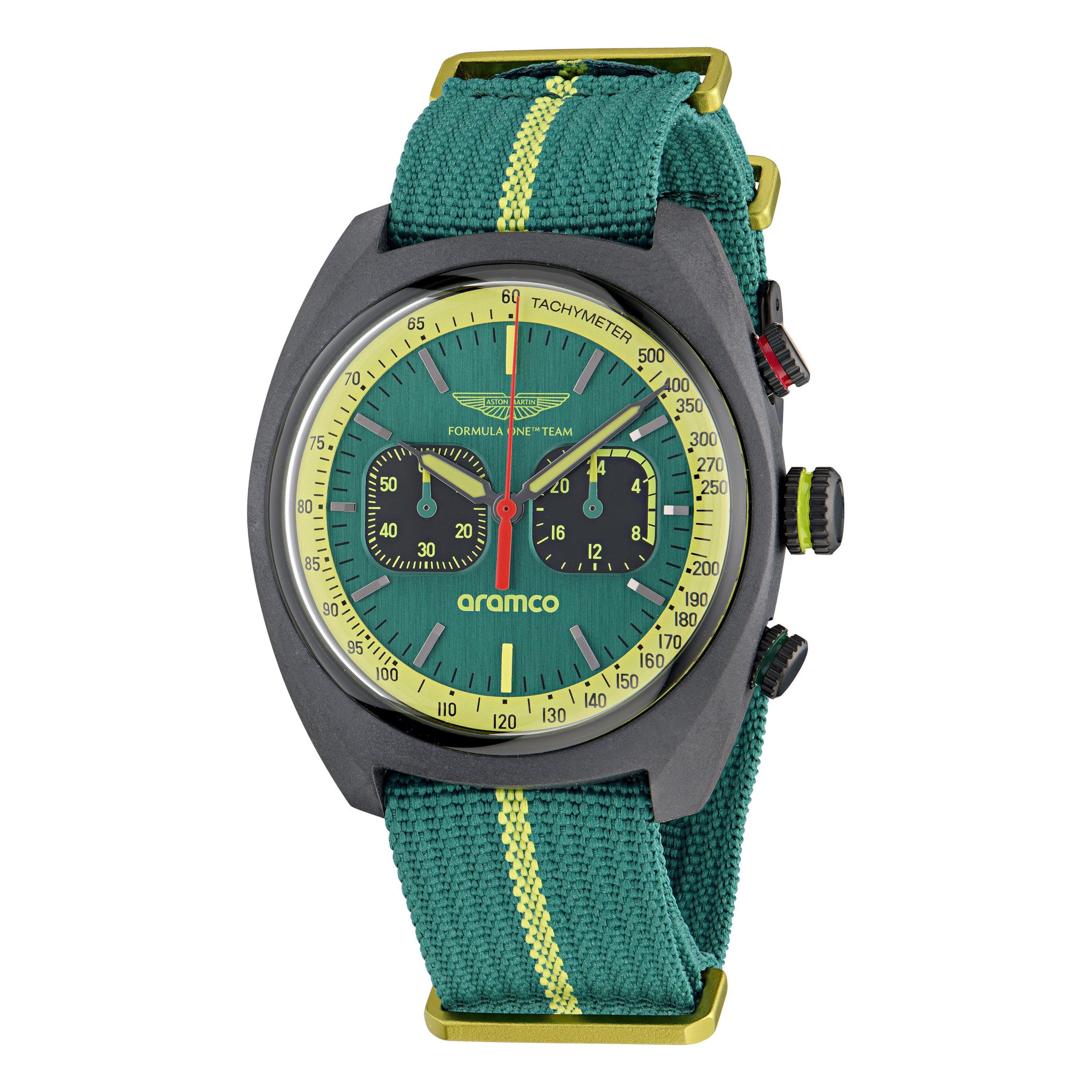 Green/Black - Aston Martin - Men's Quartz Analogue Quartz Watch - 5