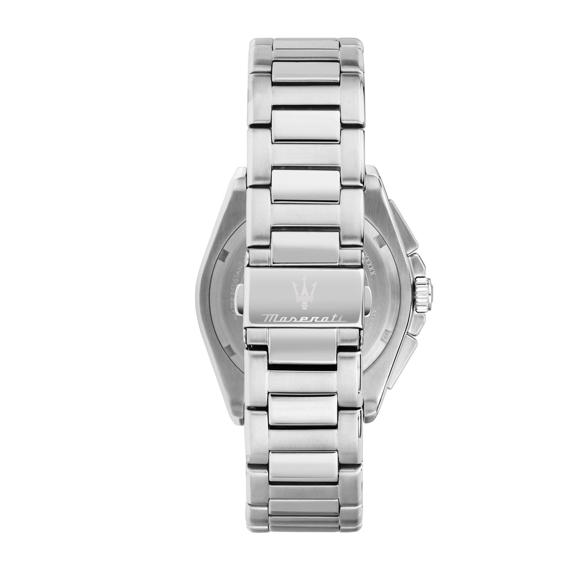 Blue/Silver - Maserati - Men's Velocita Analogue Quartz Watch - 3