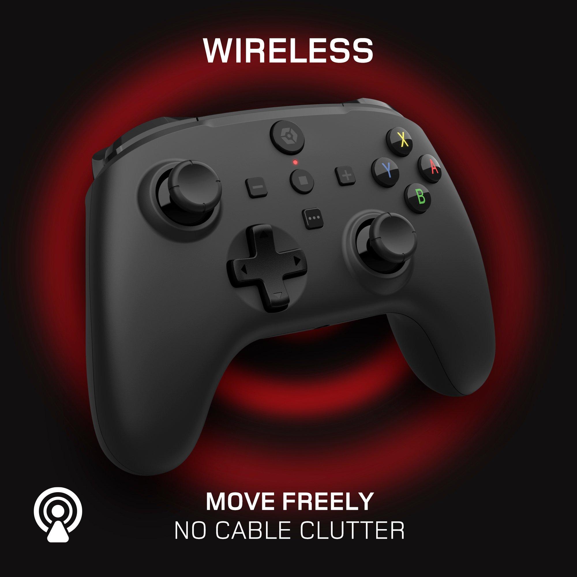 Preto - Gioteck - WXS WL Black Controller - 3