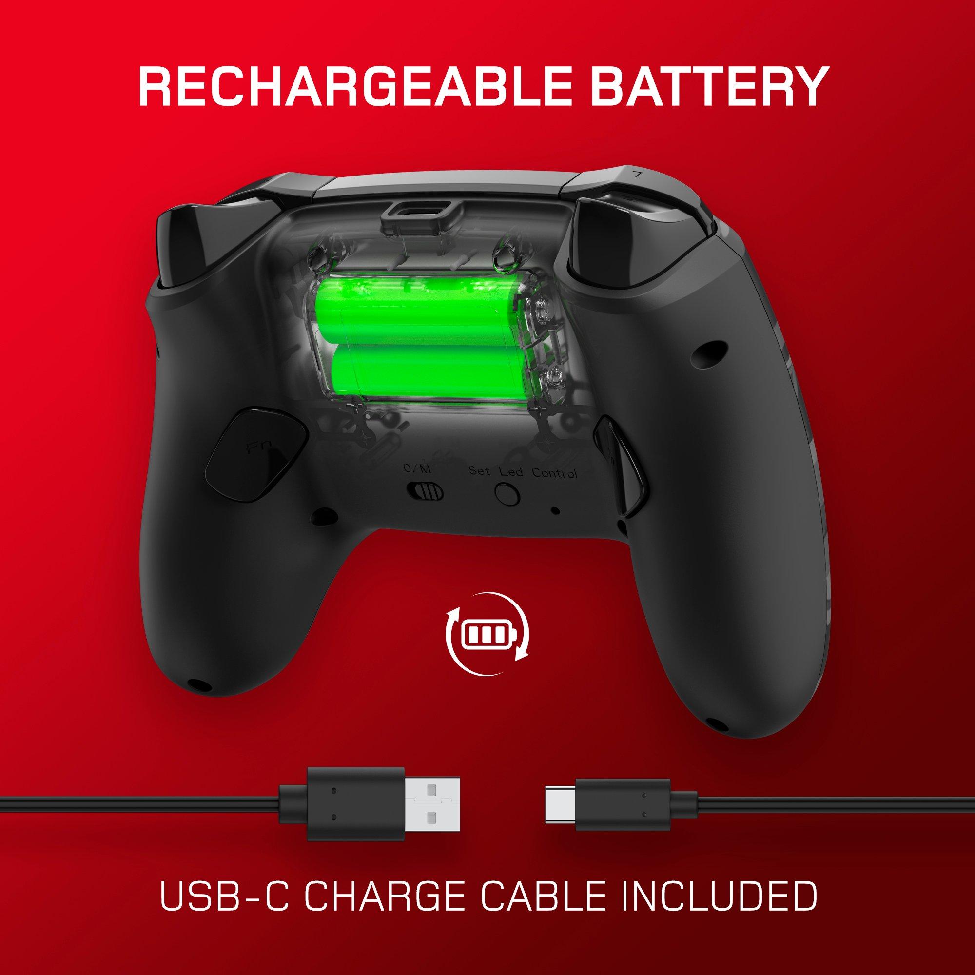 Camuflagem Escura - Gioteck - RGB Gaming Controller - 6