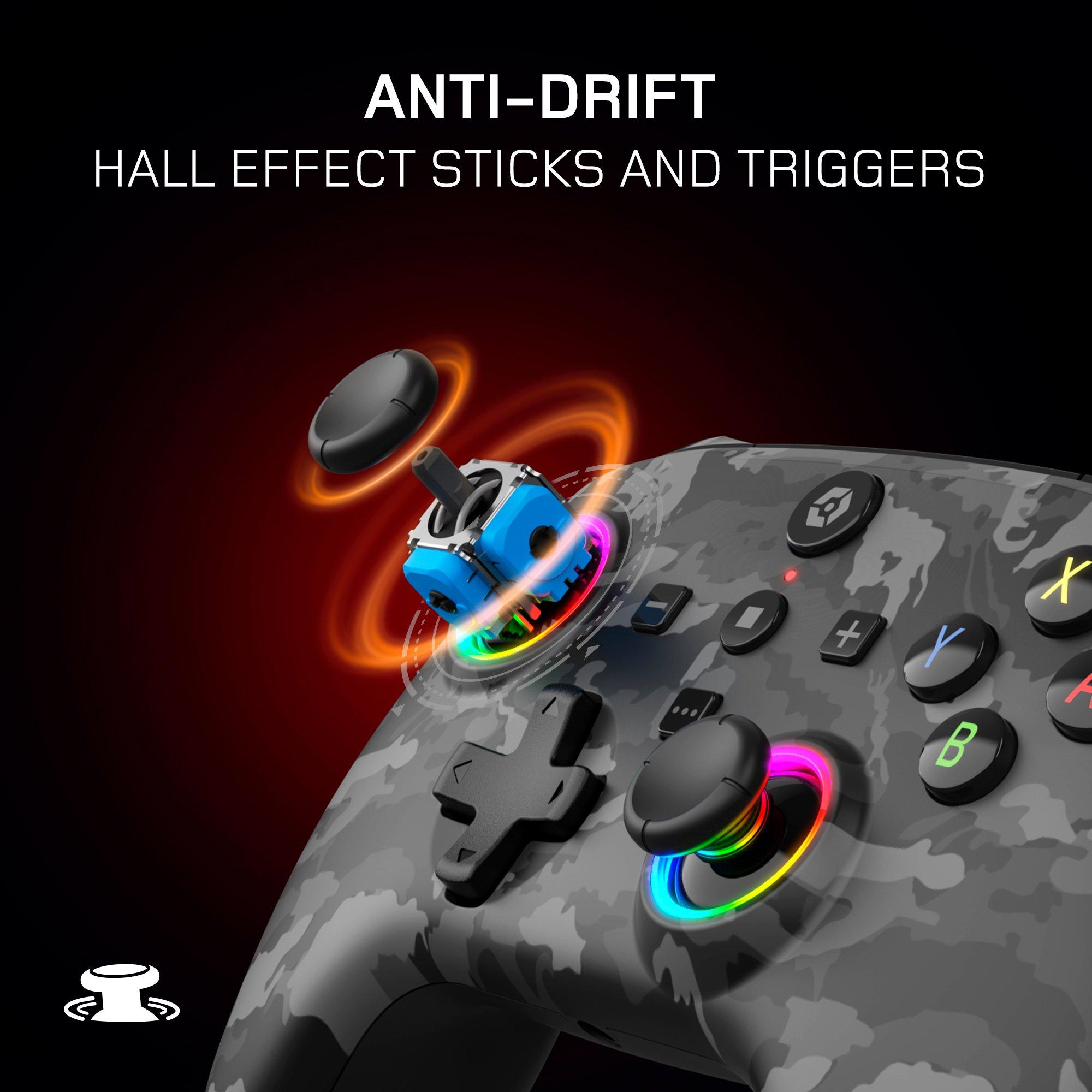 Camuflagem Escura - Gioteck - RGB Gaming Controller - 7