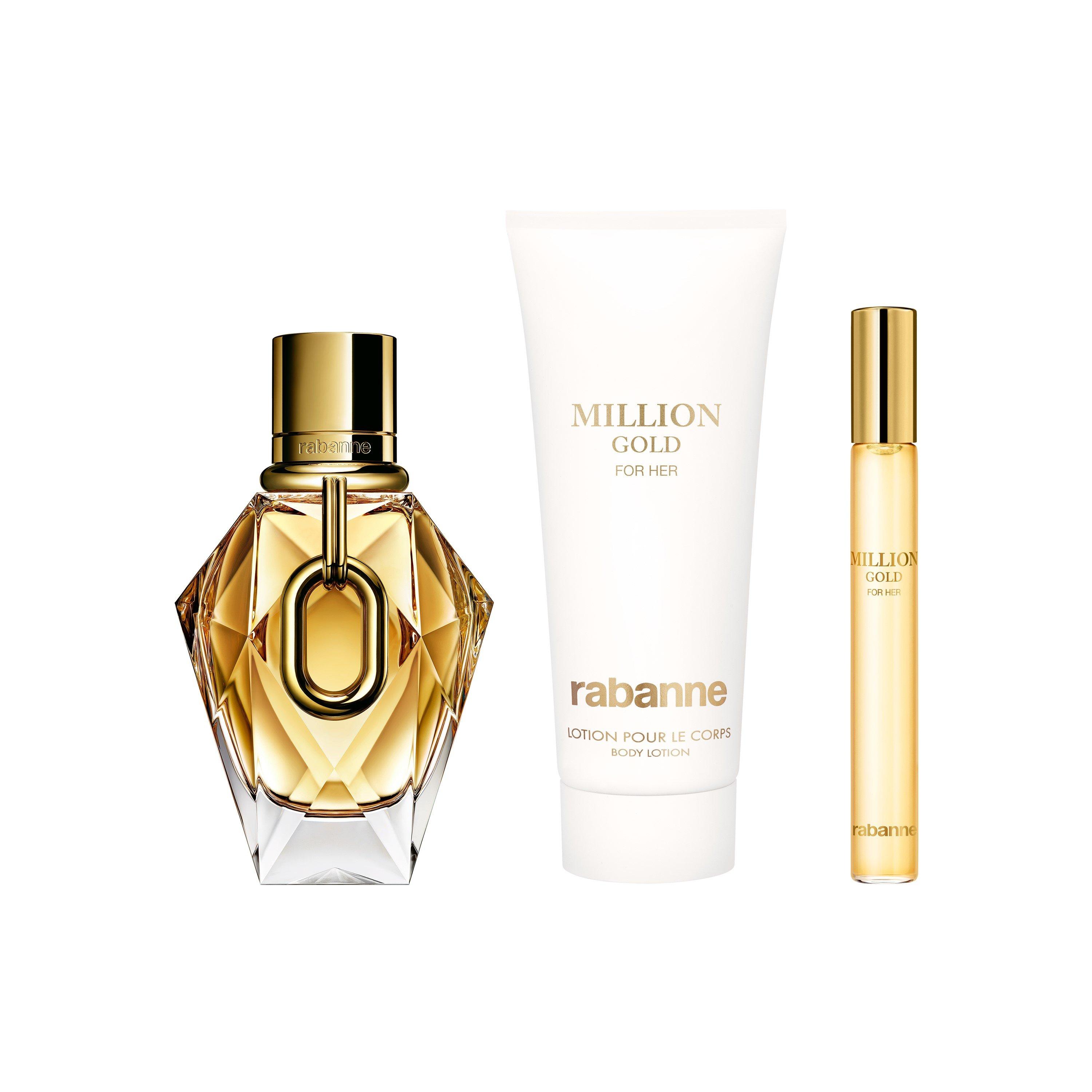 Clear - Rabanne - Set Rabanne Million Gold For Her EDP 50 ml +  Body lotion 100 ml + EDP 10ml - 2