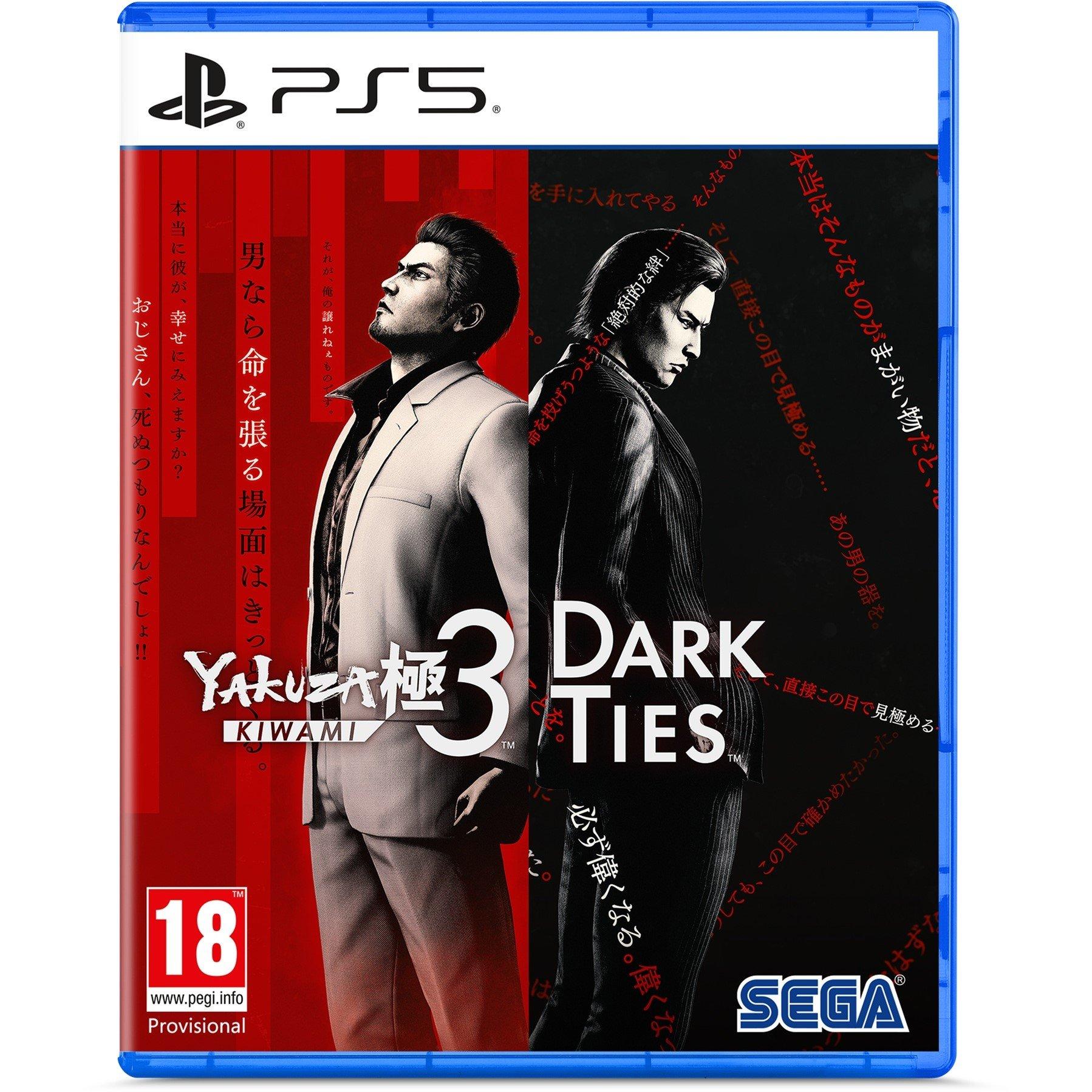 Sega  Yakuza Kiwami 3 & Dark Ties - Ps5 - Mint