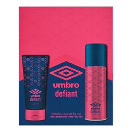 Umbro Ladies 150ml Body Spray & 150ml Bodywash in Defiant