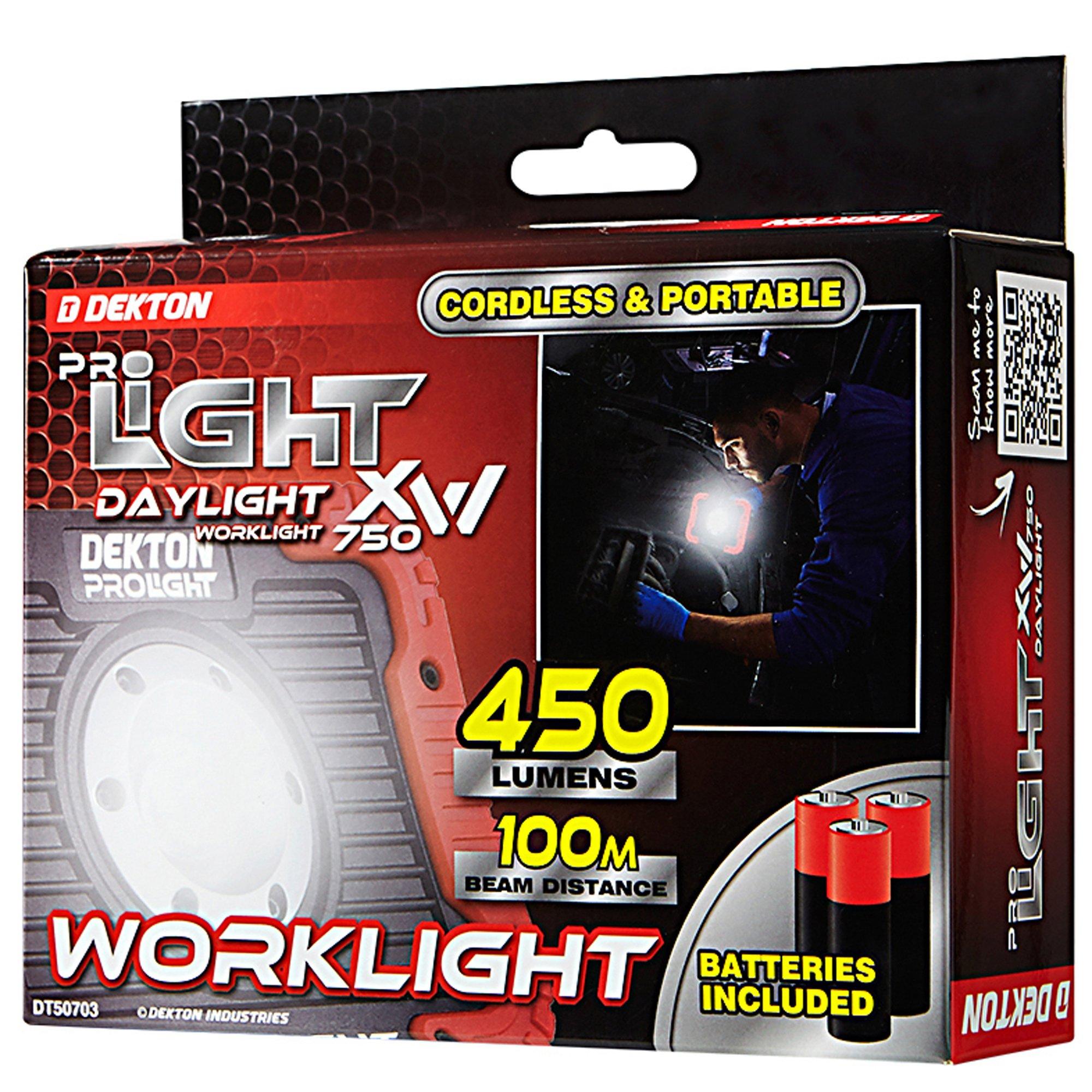Black - Dekton - COB LED Work Light - 1