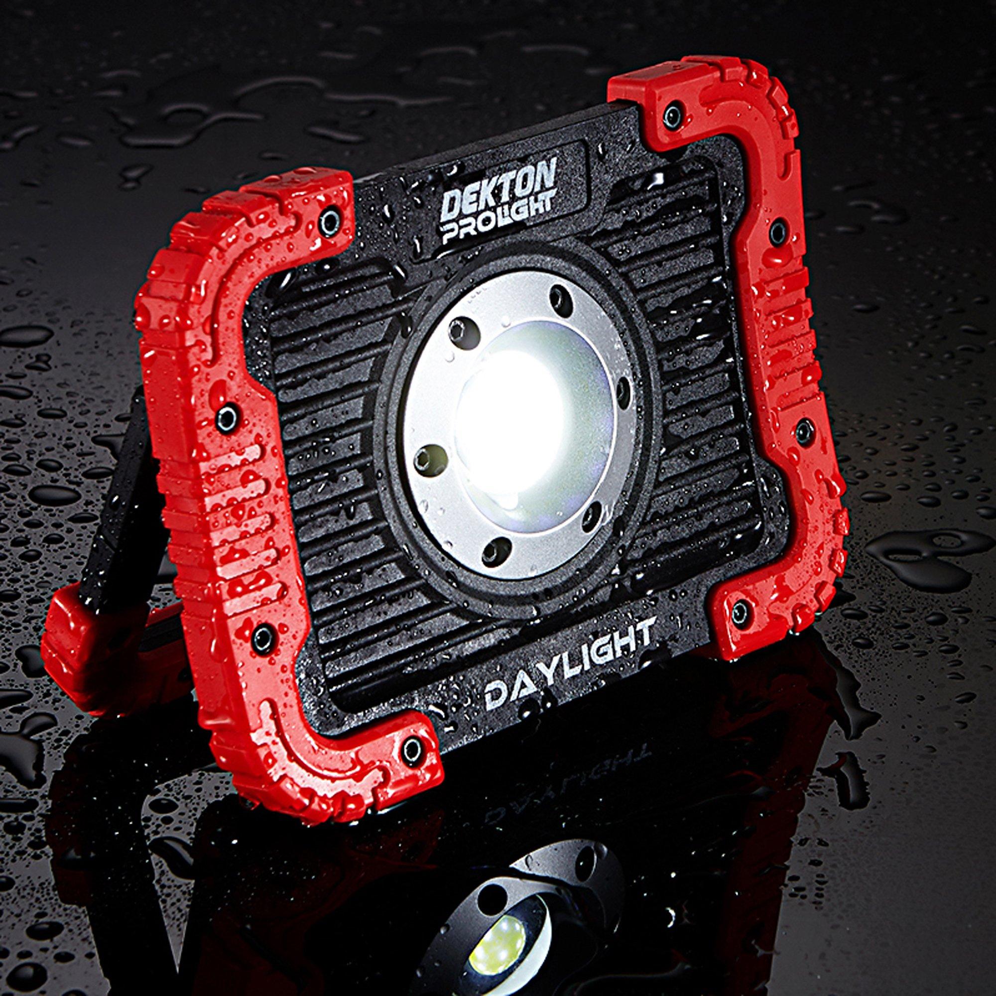 Black - Dekton - COB LED Work Light - 4