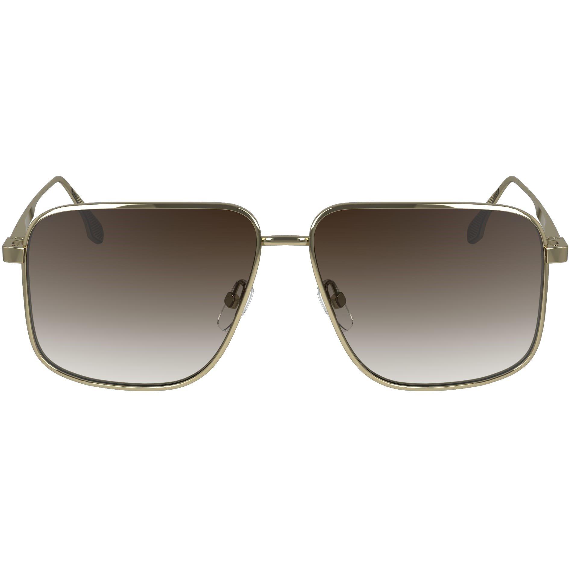 Gold/Brown - Victoria Beckham - Women's Square Sunglasses - 7