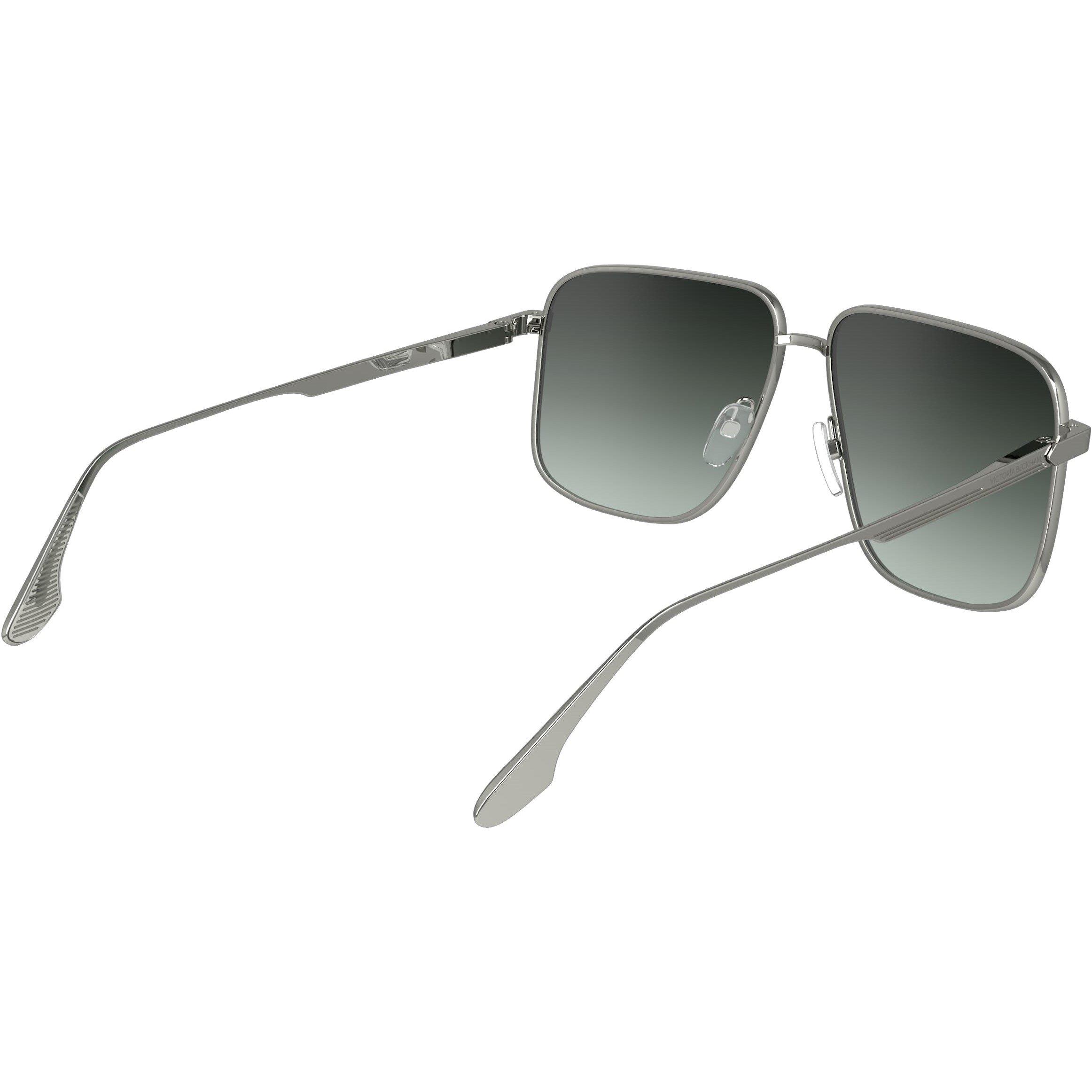 Silver/Green - Victoria Beckham - Women's Square Sunglasses - 5
